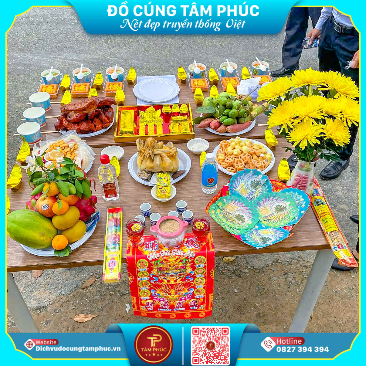 Mâm Cúng Rằm Tháng 7 Âm Lịch Trọn Gói Tại Cần Thơ.