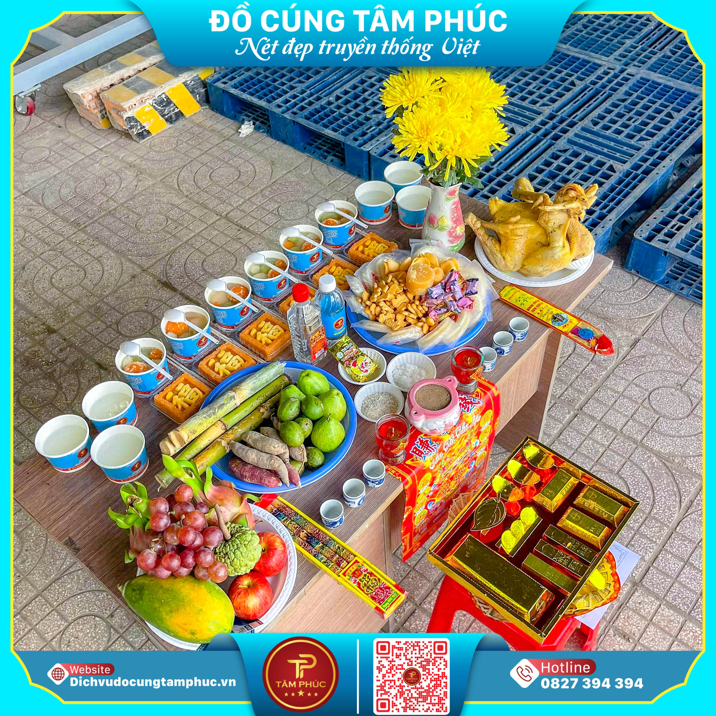 Mâm Cúng Rằm Tháng 7 Âm Lịch Trọn Gói Tại Cần Thơ.