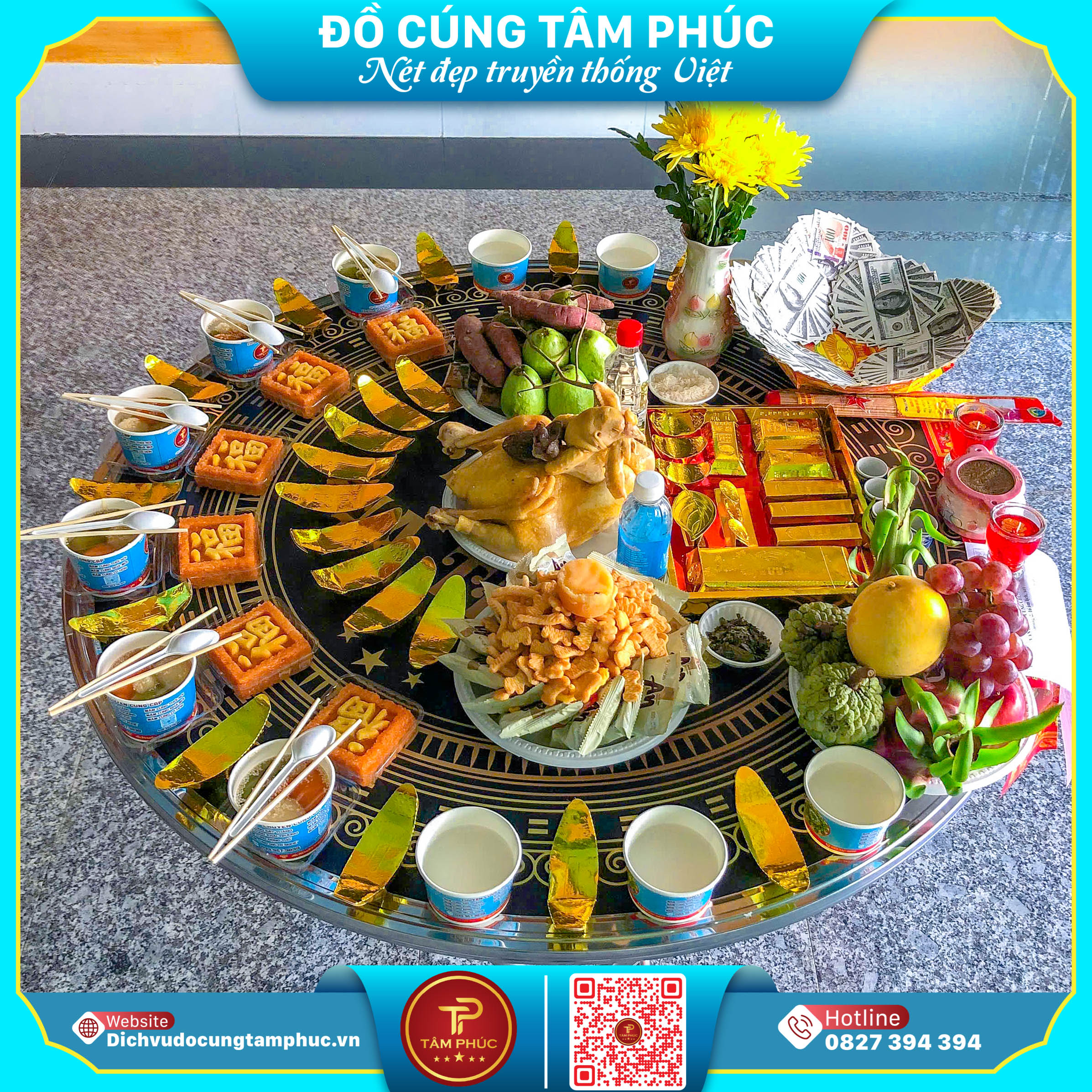 Mâm Cúng Rằm Tháng 7 Âm Lịch Trọn Gói Tại Cần Thơ.