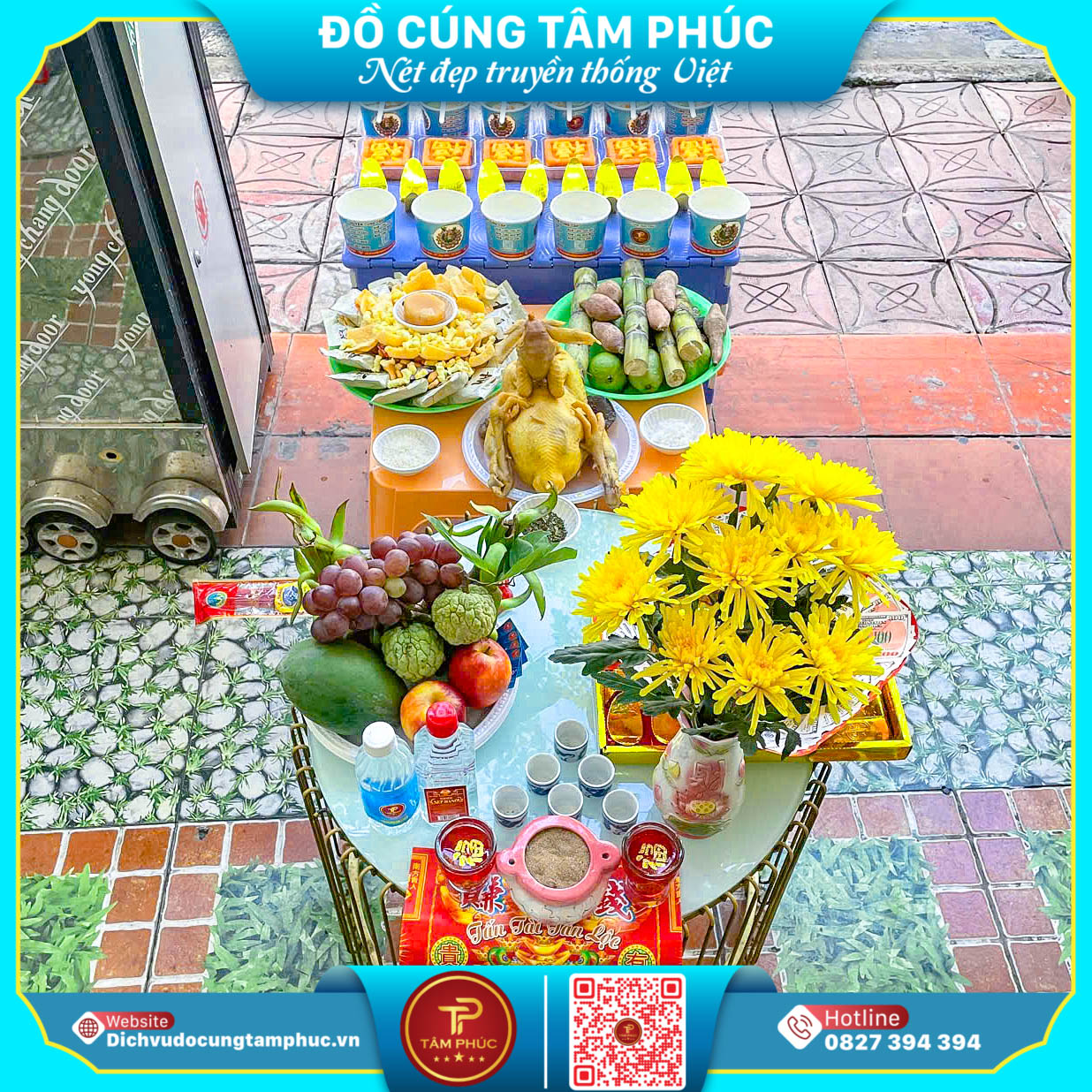 Mâm Cúng Rằm Tháng 7 Âm Lịch Trọn Gói Tại Cần Thơ.
