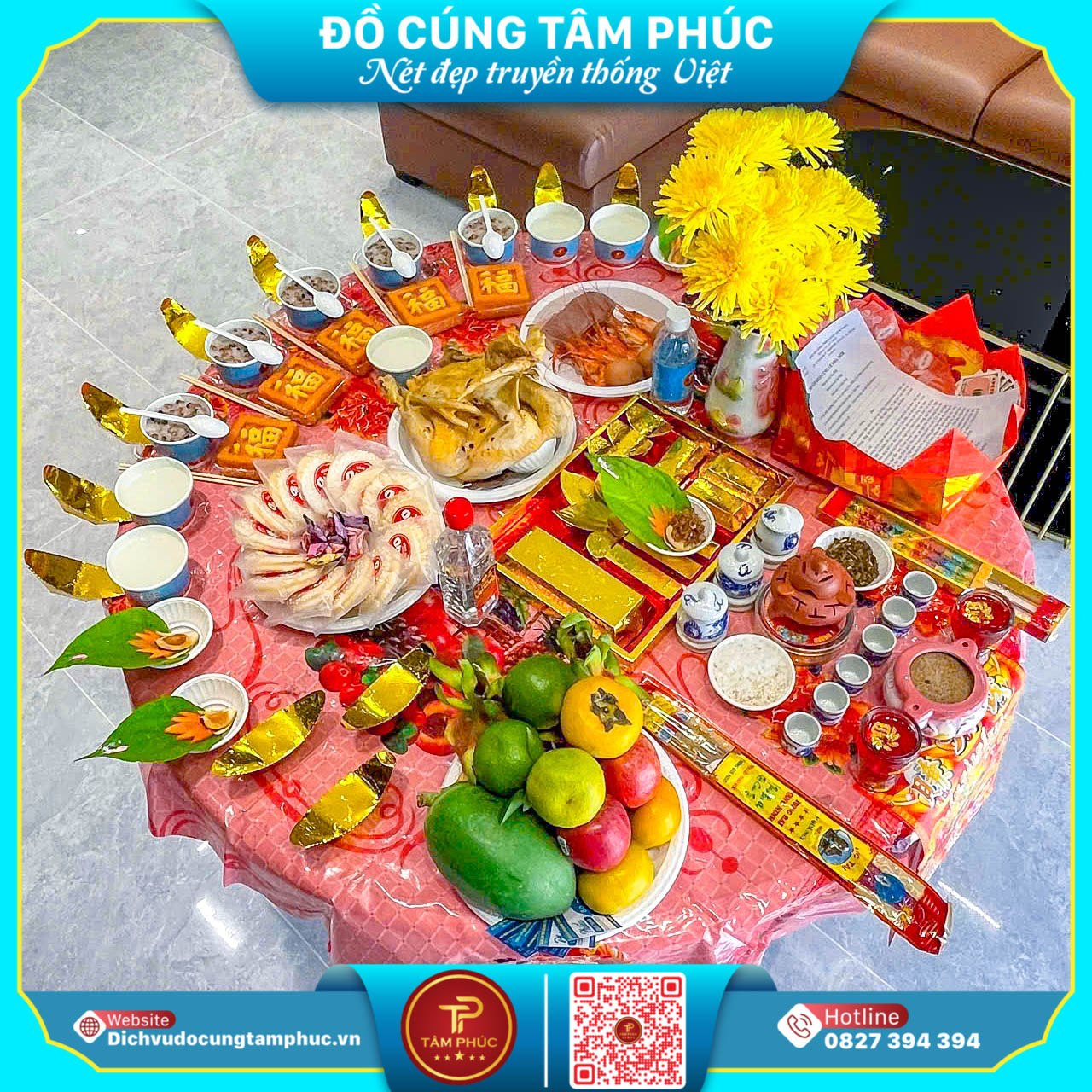 Hướng Dẫn Nghi Thức Chuẩn Bị Mâm Lễ Cúng Nhập Trạch