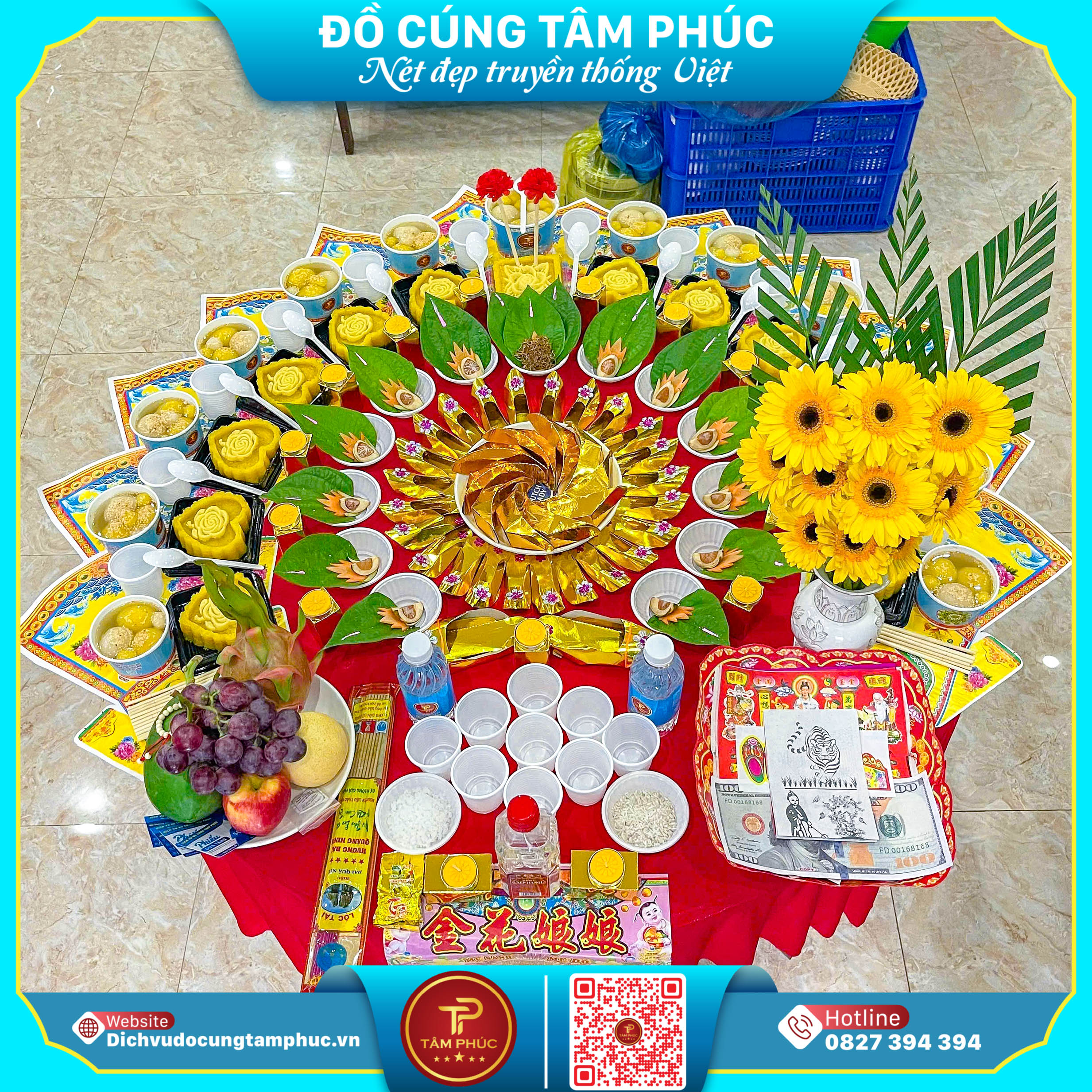 Vì sao khi cúng mụ cho bé không thể thiếu bộ đồ thế ?