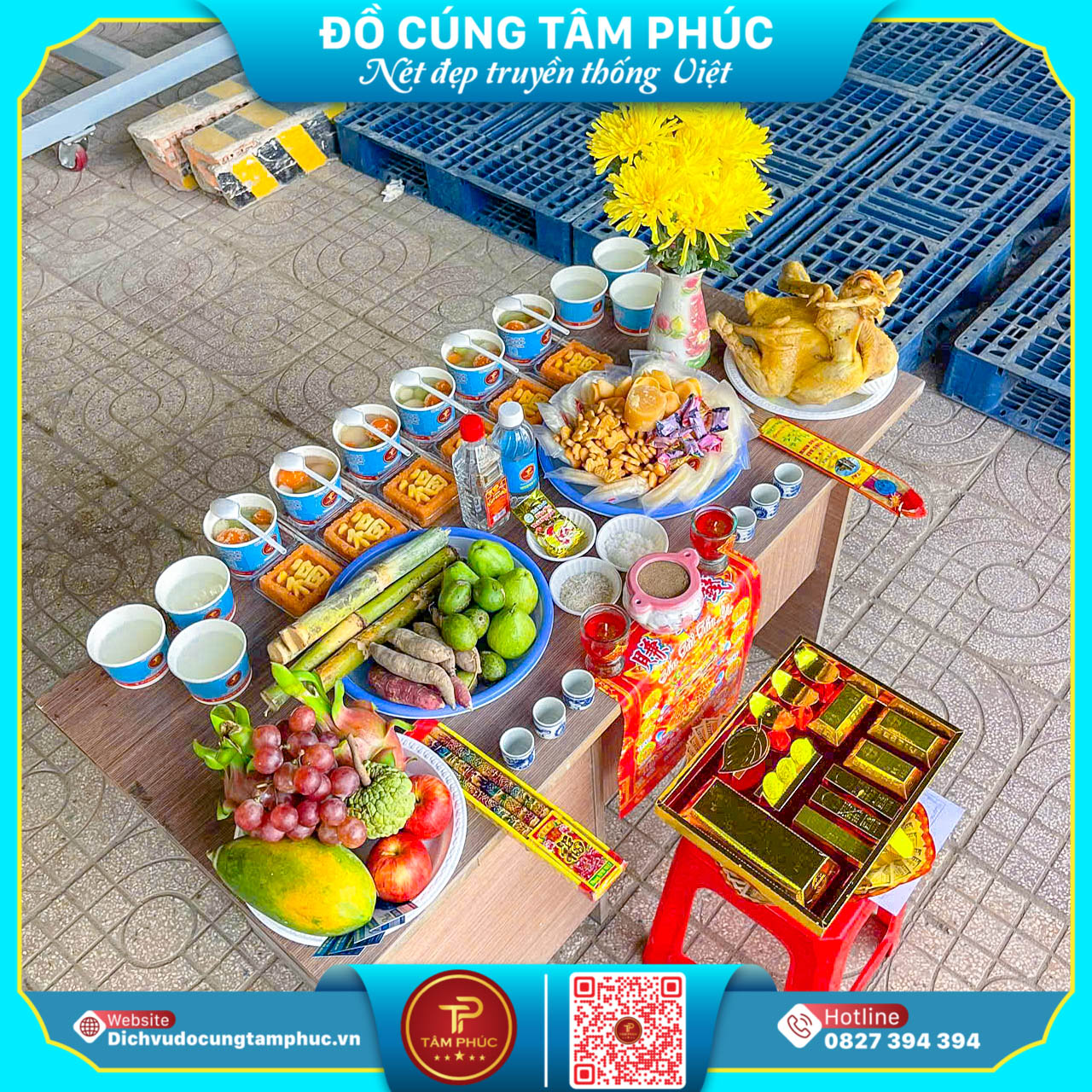 Mâm Cúng Cô Hồn Trọn Gói Chuẩn Nghi Lễ Tại Cần Thơ