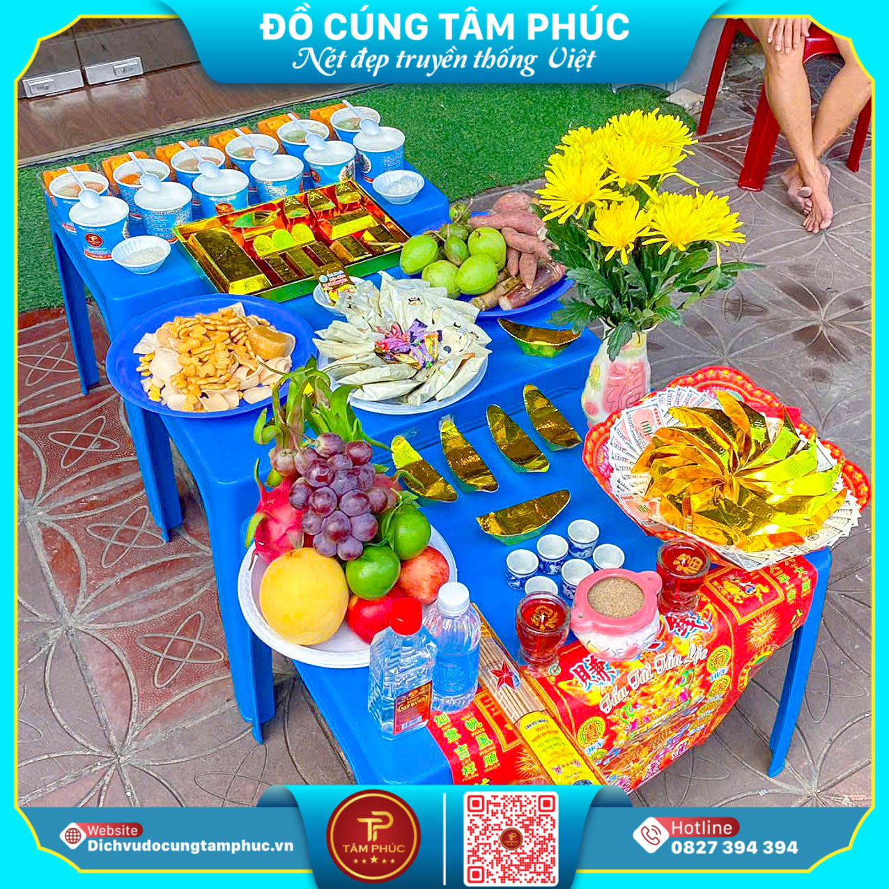 Mâm Cúng Cô Hồn Trọn Gói Chuẩn Nghi Lễ Tại Cần Thơ