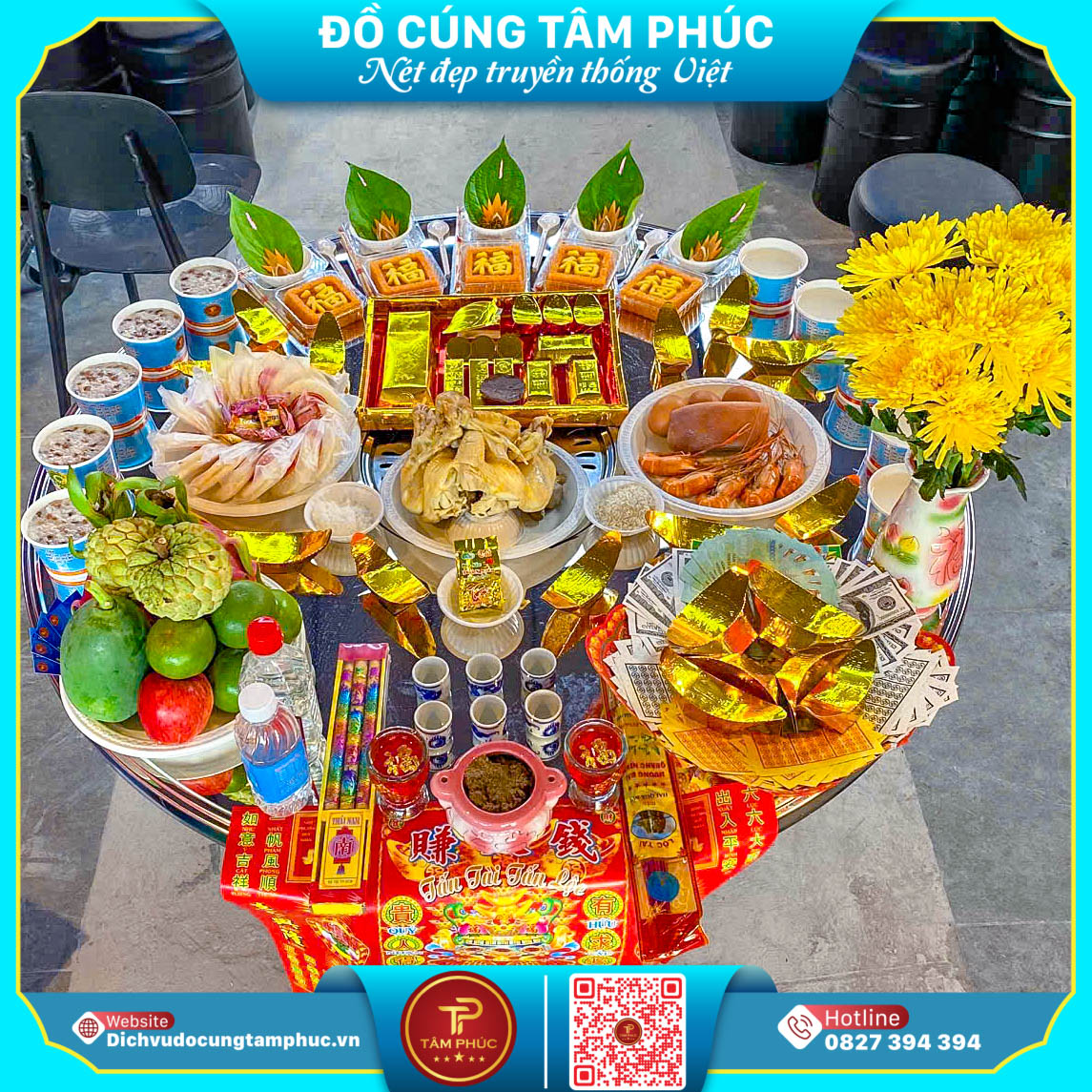 Mâm cúng khai trương trọn gói tại Cần Thơ giao hàng tận nơi.