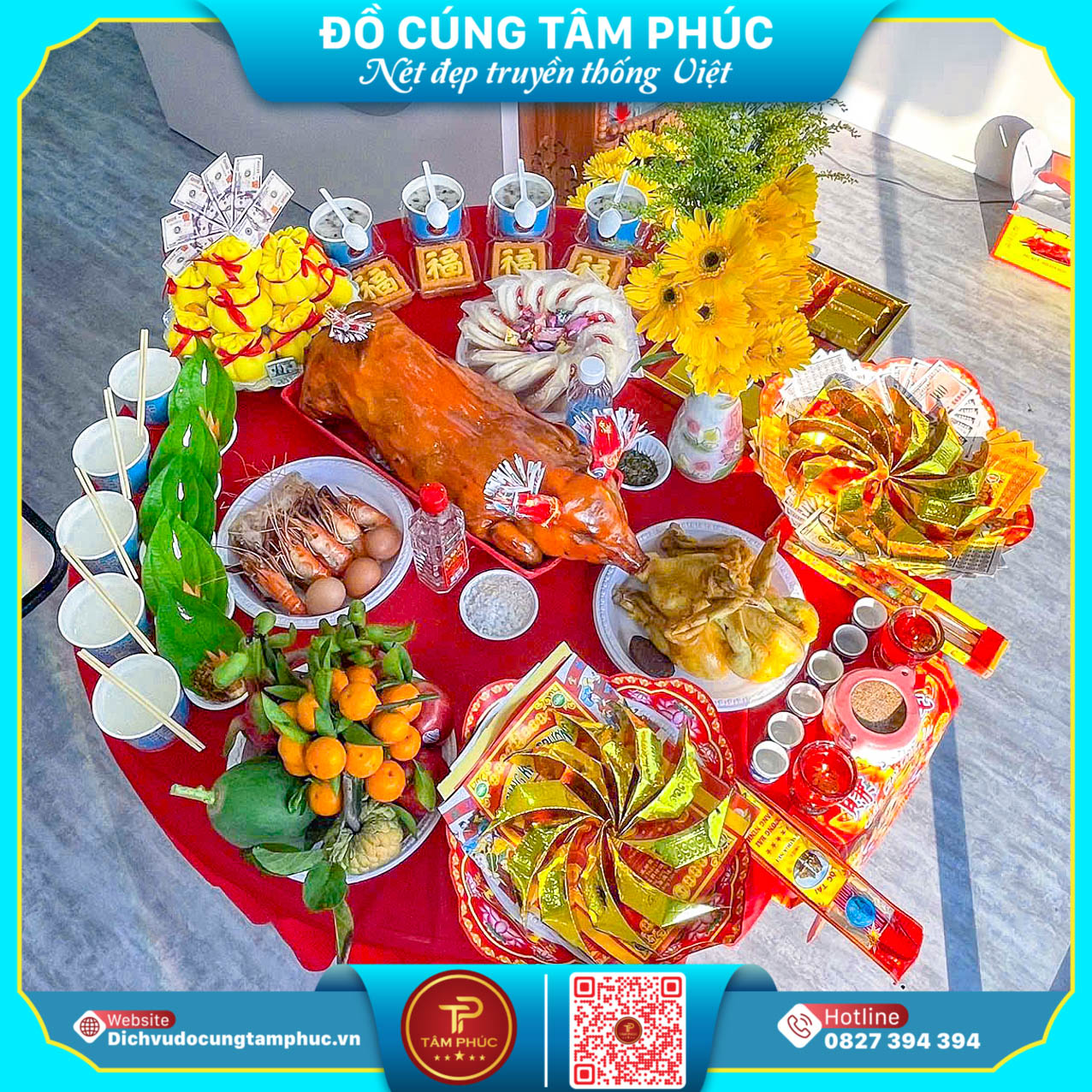 May Mắn Tài Lộc Với Bánh Bao Túi Tiền Trên Mâm Cúng