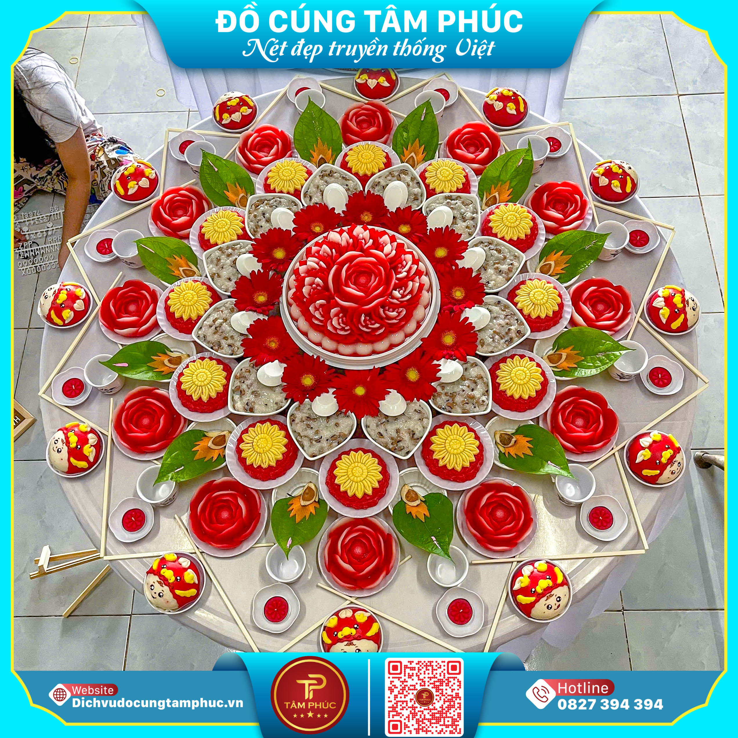 Ý nghĩa linh thiêng của bánh bao con giáp trên mâm cúng mụ cho bé.