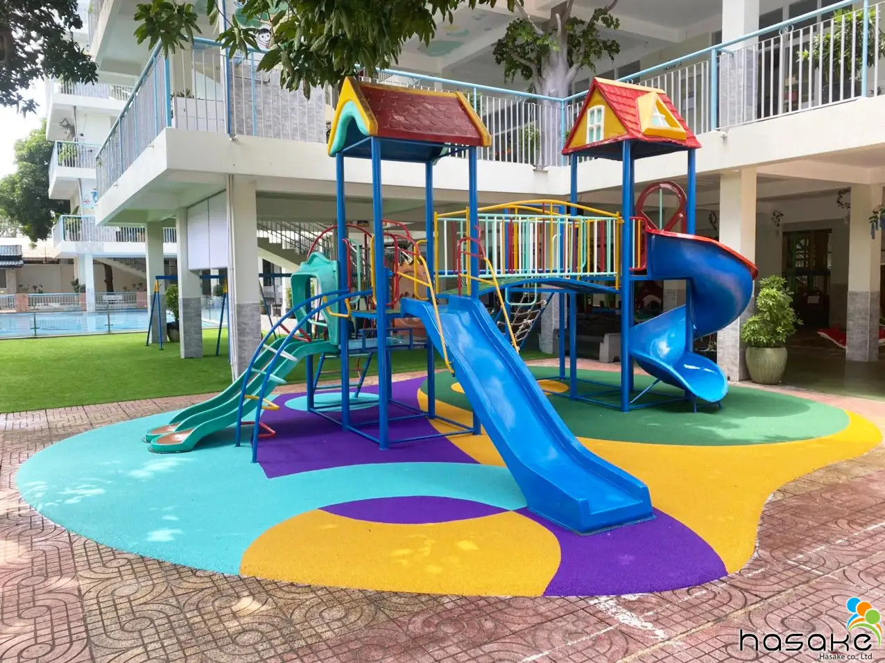 Hasake - chuyên thiết kế, thi công sàn cao su EPDM