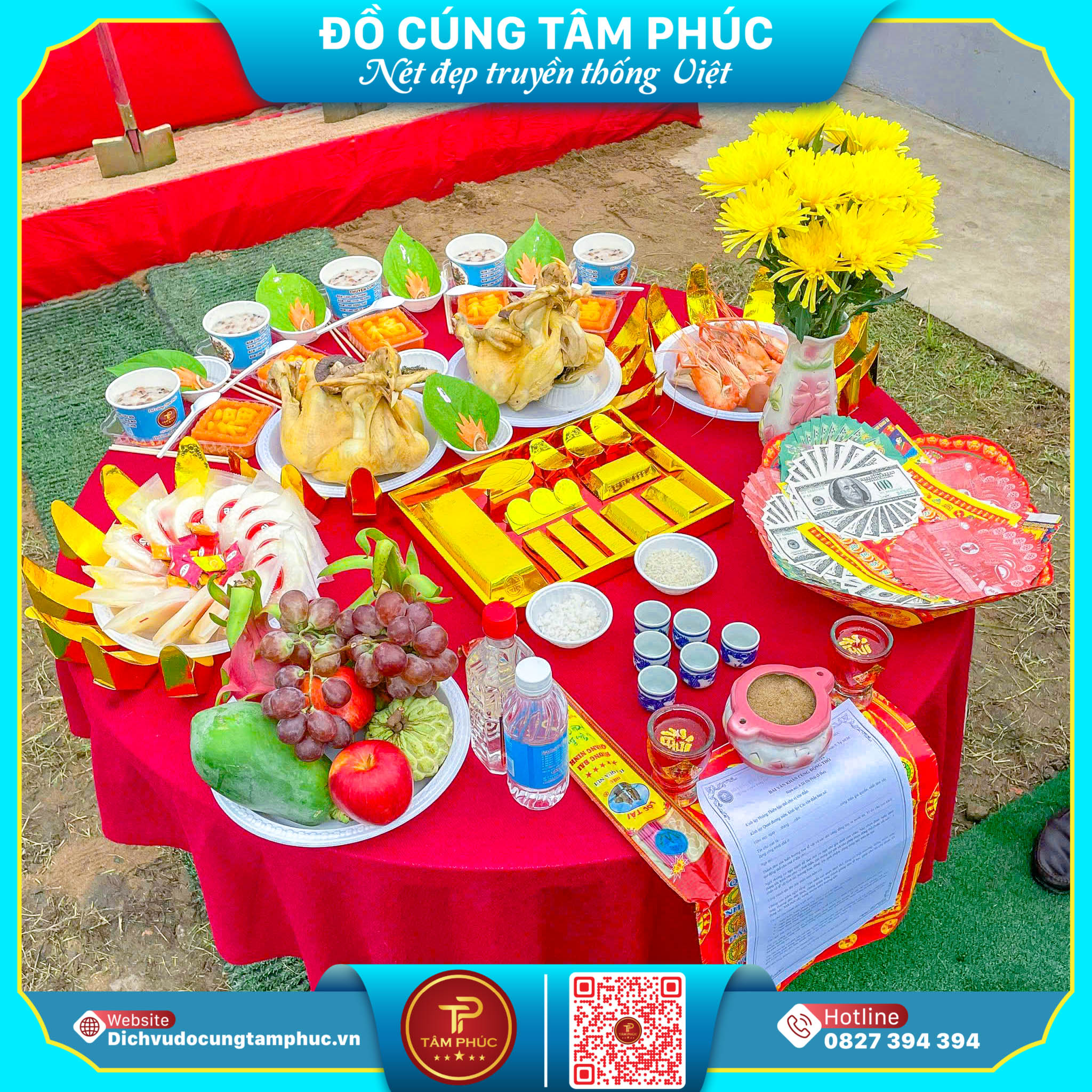 Khởi Đầu May Mắn Với Mâm Cúng Động Thổ Trọn Gói Tại Cần Thơ