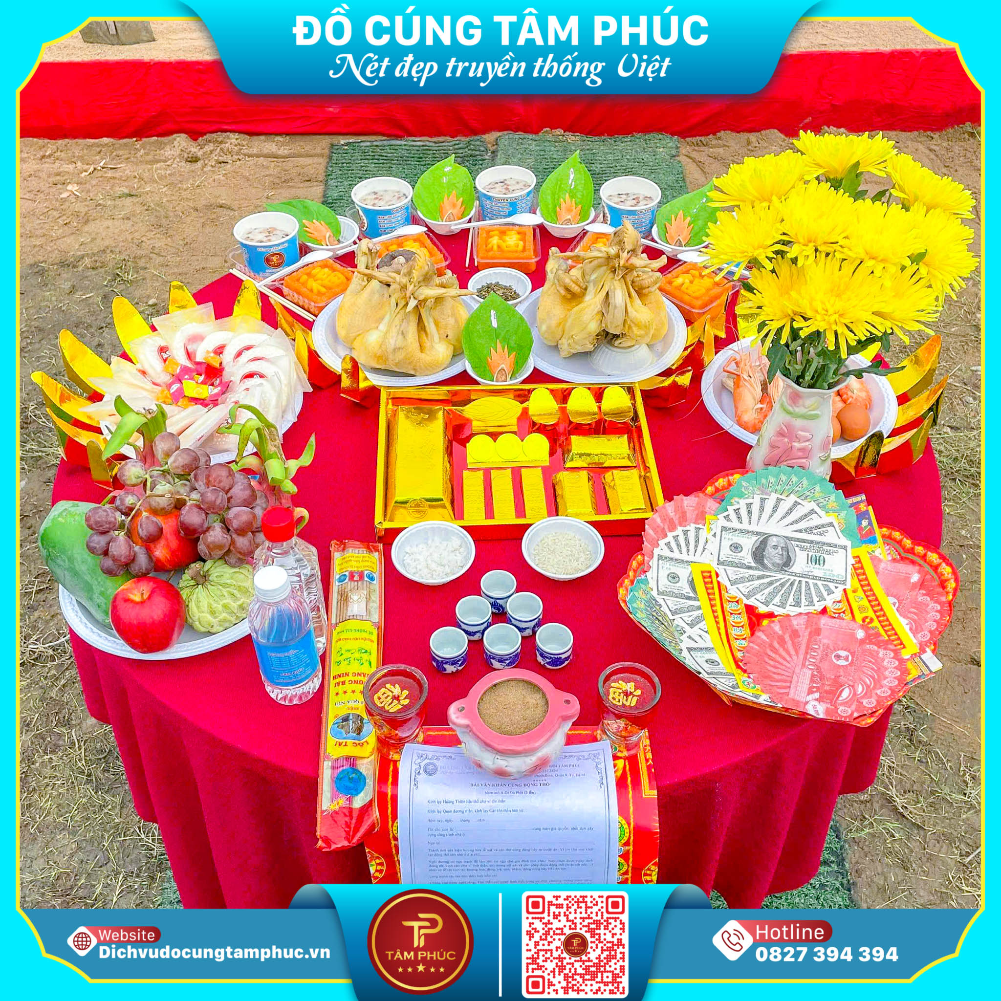 Khởi Đầu May Mắn Với Mâm Cúng Động Thổ Trọn Gói Tại Cần Thơ