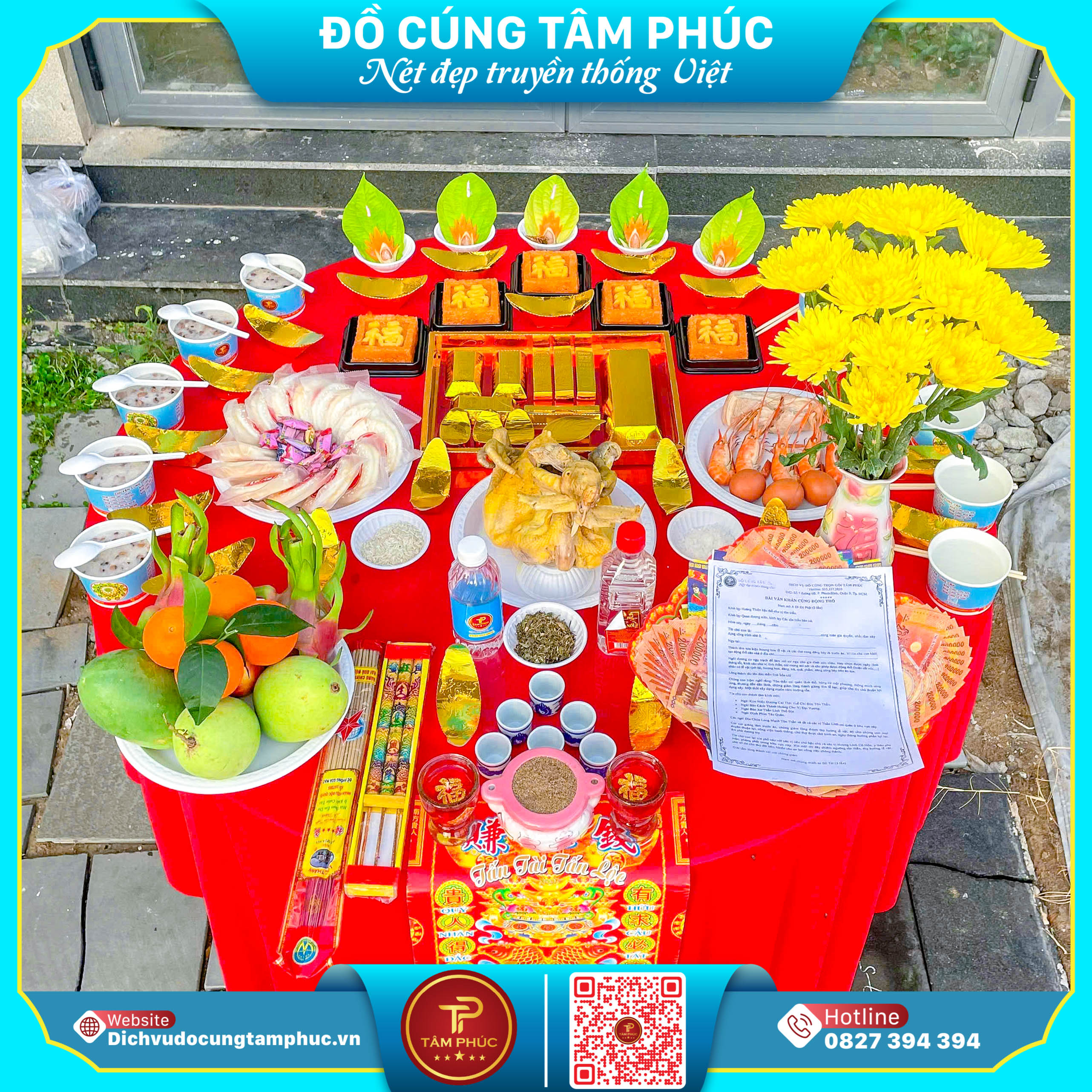 Khởi Đầu May Mắn Với Mâm Cúng Động Thổ Trọn Gói Tại Cần Thơ