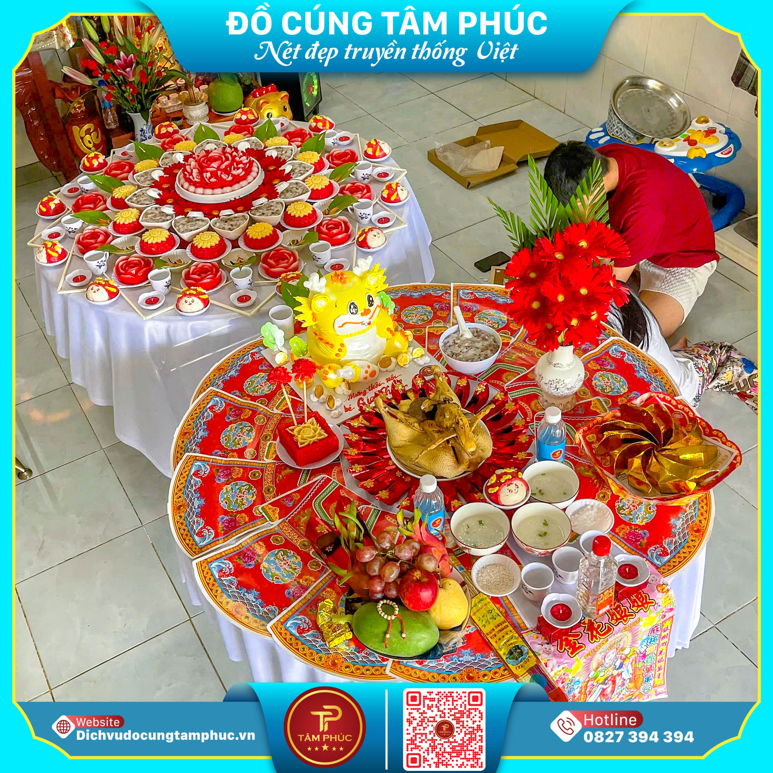 Ý Nghĩa Bánh Bao Hình Rồng Trên Mâm Cúng Thôi Nôi Cho Bé