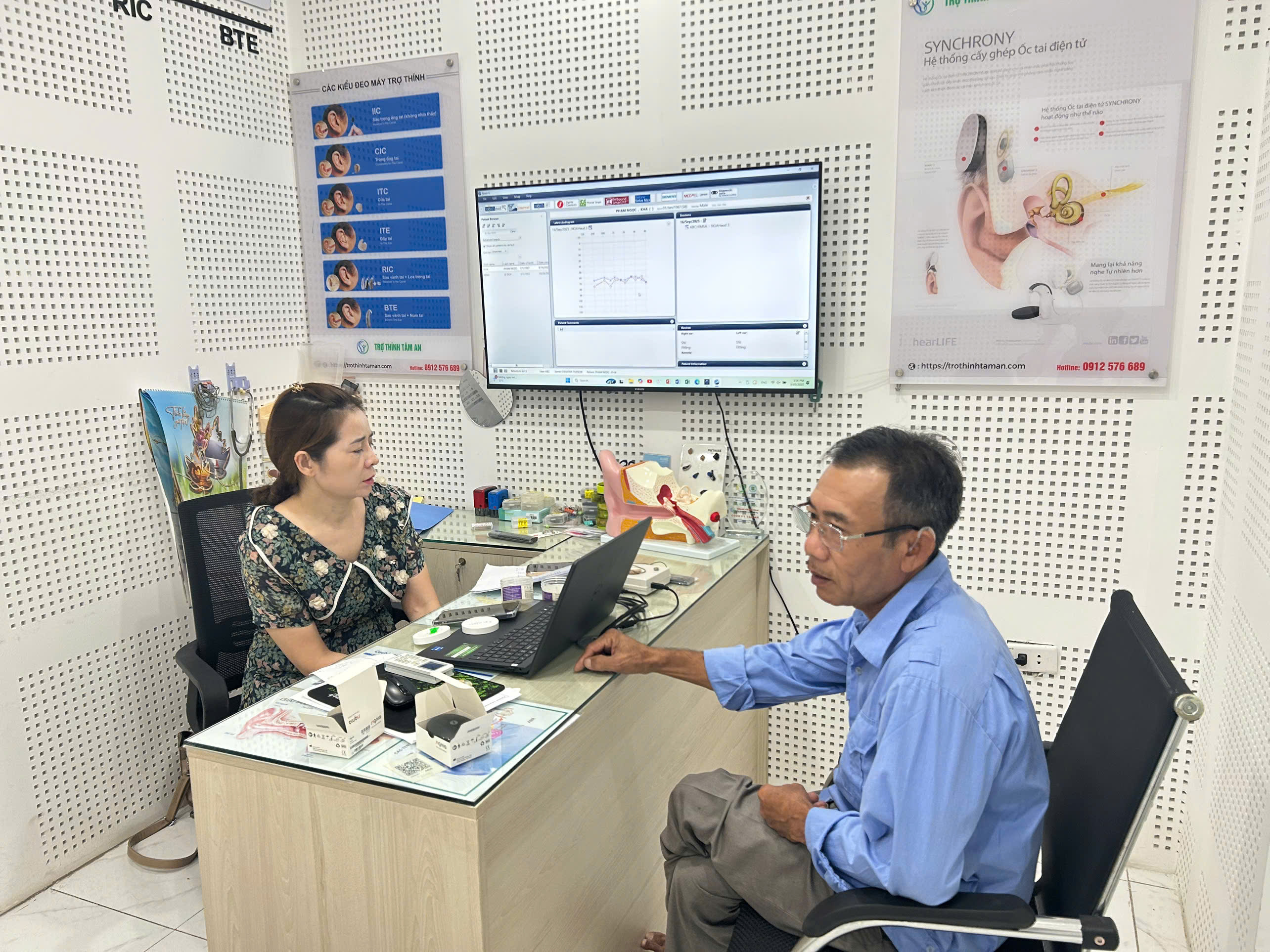 Sửa chữa máy trợ thính tại tâm an quảng ninh