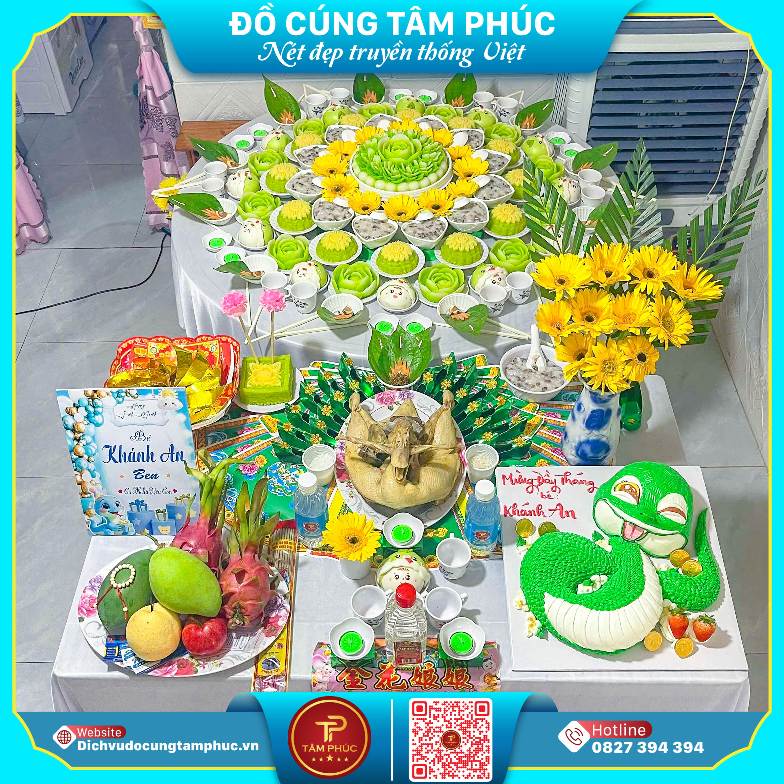 Mâm Cúng Mụ Trọn Gói Trang Trọng Chuẩn Nghi Lễ Tại Cần Thơ