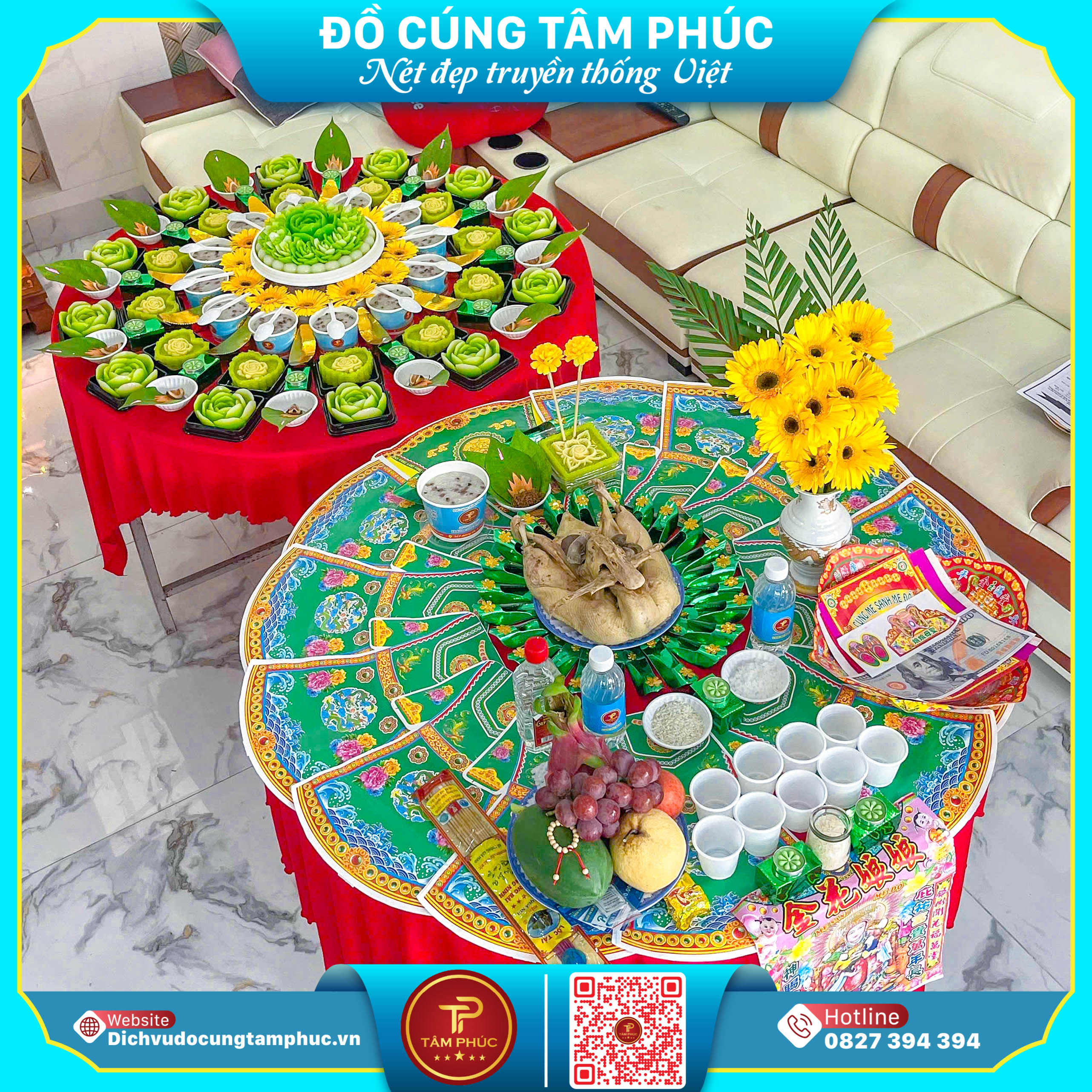 Mâm Cúng Mụ Trọn Gói Trang Trọng Chuẩn Nghi Lễ Tại Cần Thơ