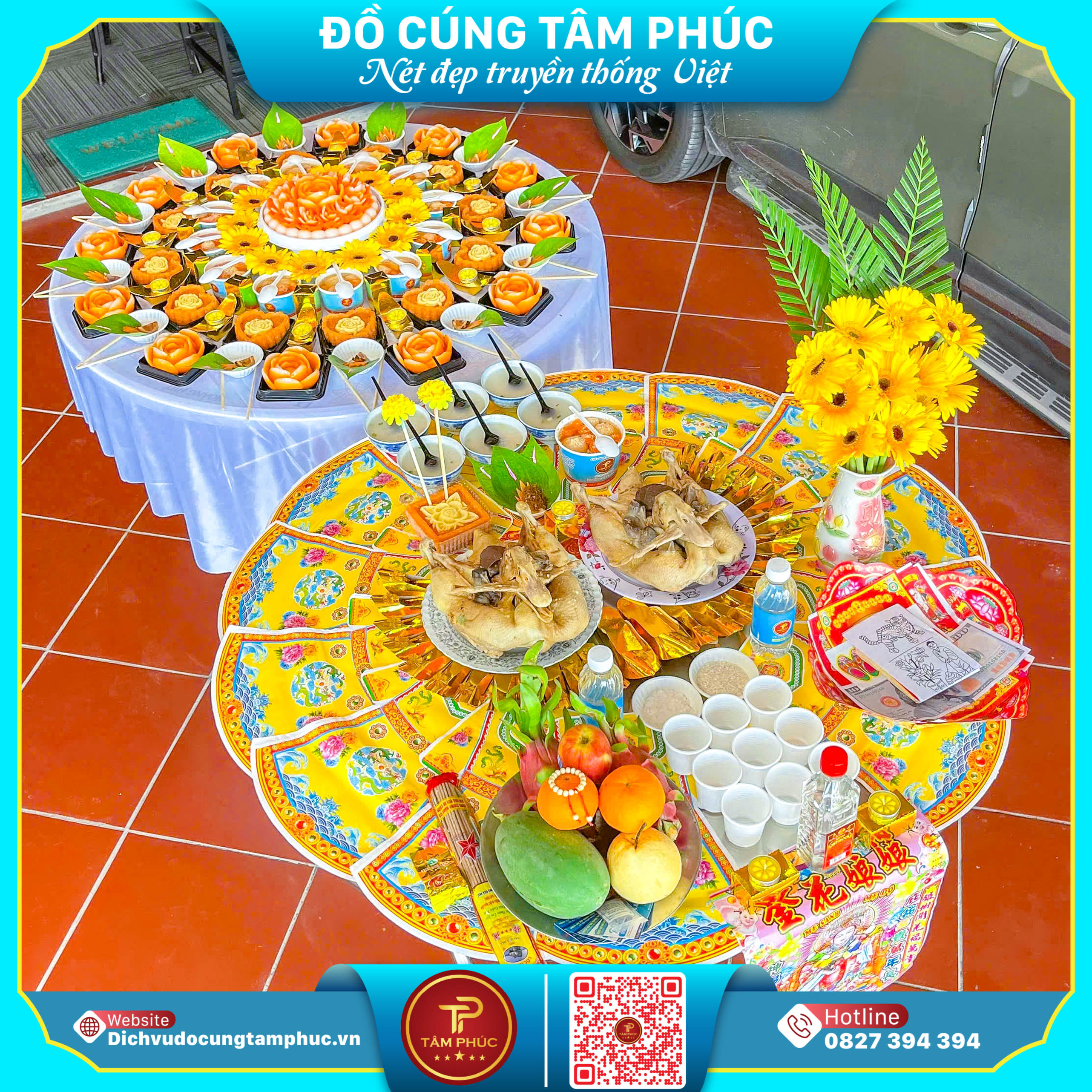 Mâm Cúng Mụ Trọn Gói Trang Trọng Chuẩn Nghi Lễ Tại Cần Thơ