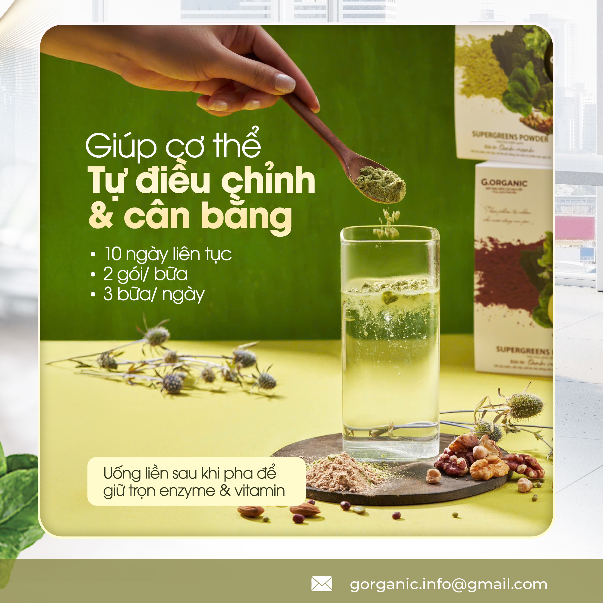 G.Organic - Tiên phong thực phẩm hữu cơ chân thật