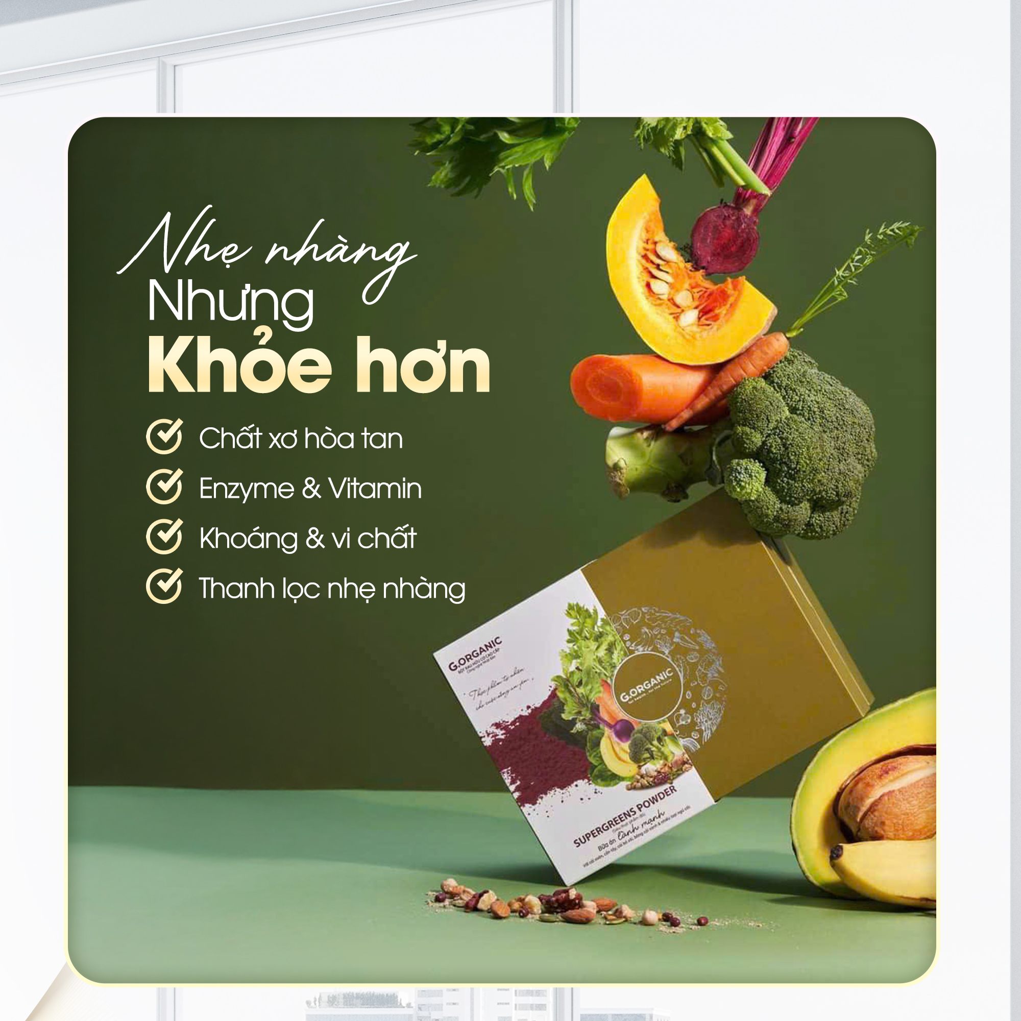G.Organic - Tiên phong thực phẩm hữu cơ chân thật
