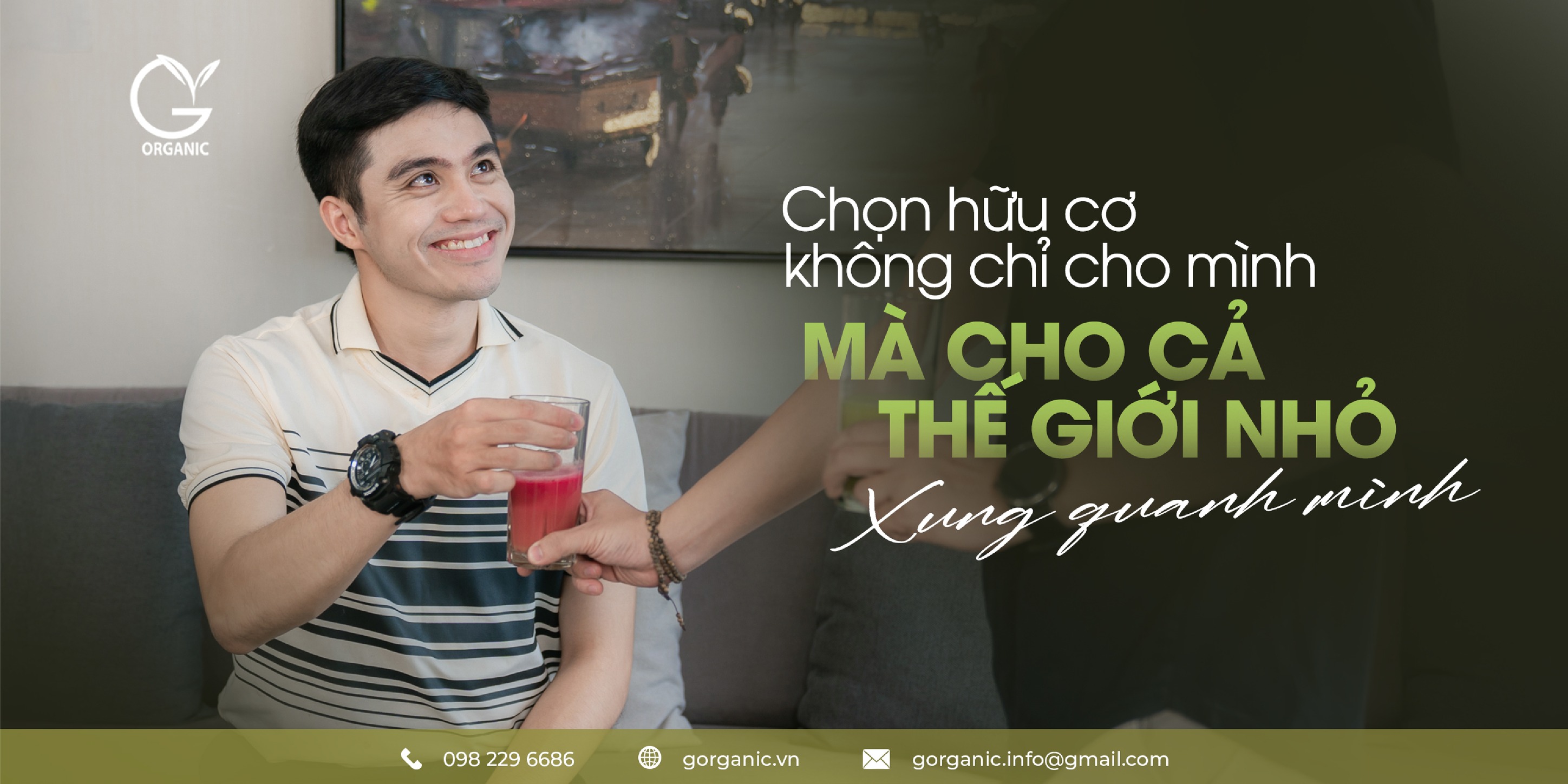 Sản phẩm tự nhiên, cho cuộc sống an yên - G.Organic