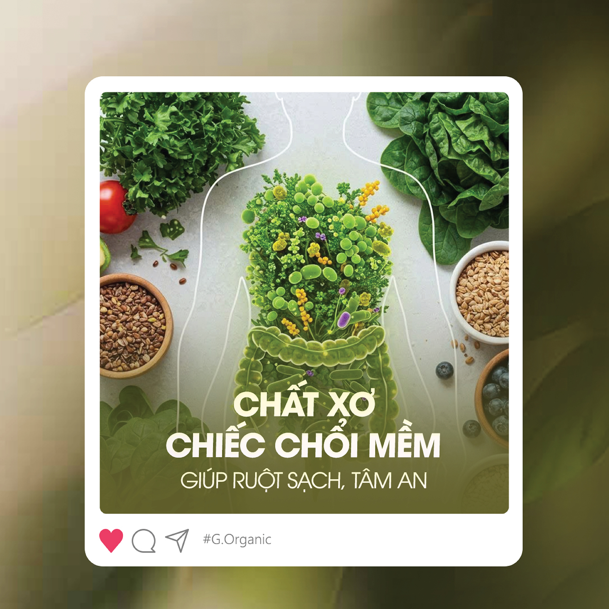Sản phẩm tự nhiên, cho cuộc sống an yên - G.Organic