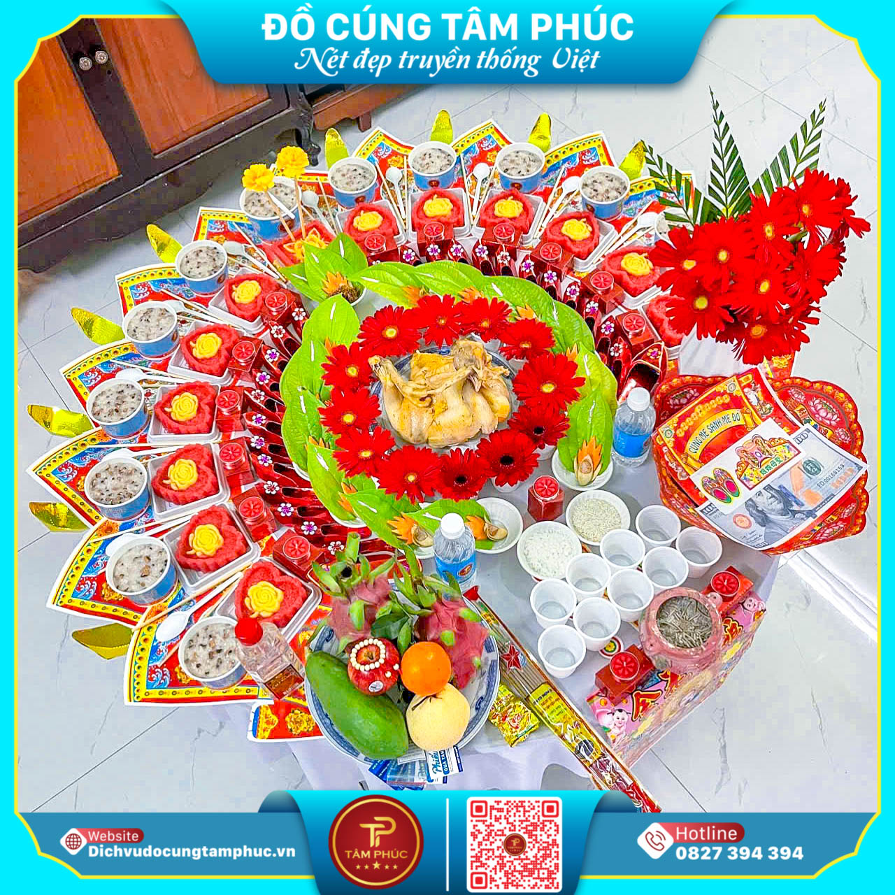 Dịch Vụ Mâm Cúng Đầy Tháng Thôi Nôi Trọn Gói Tại Cần Thơ