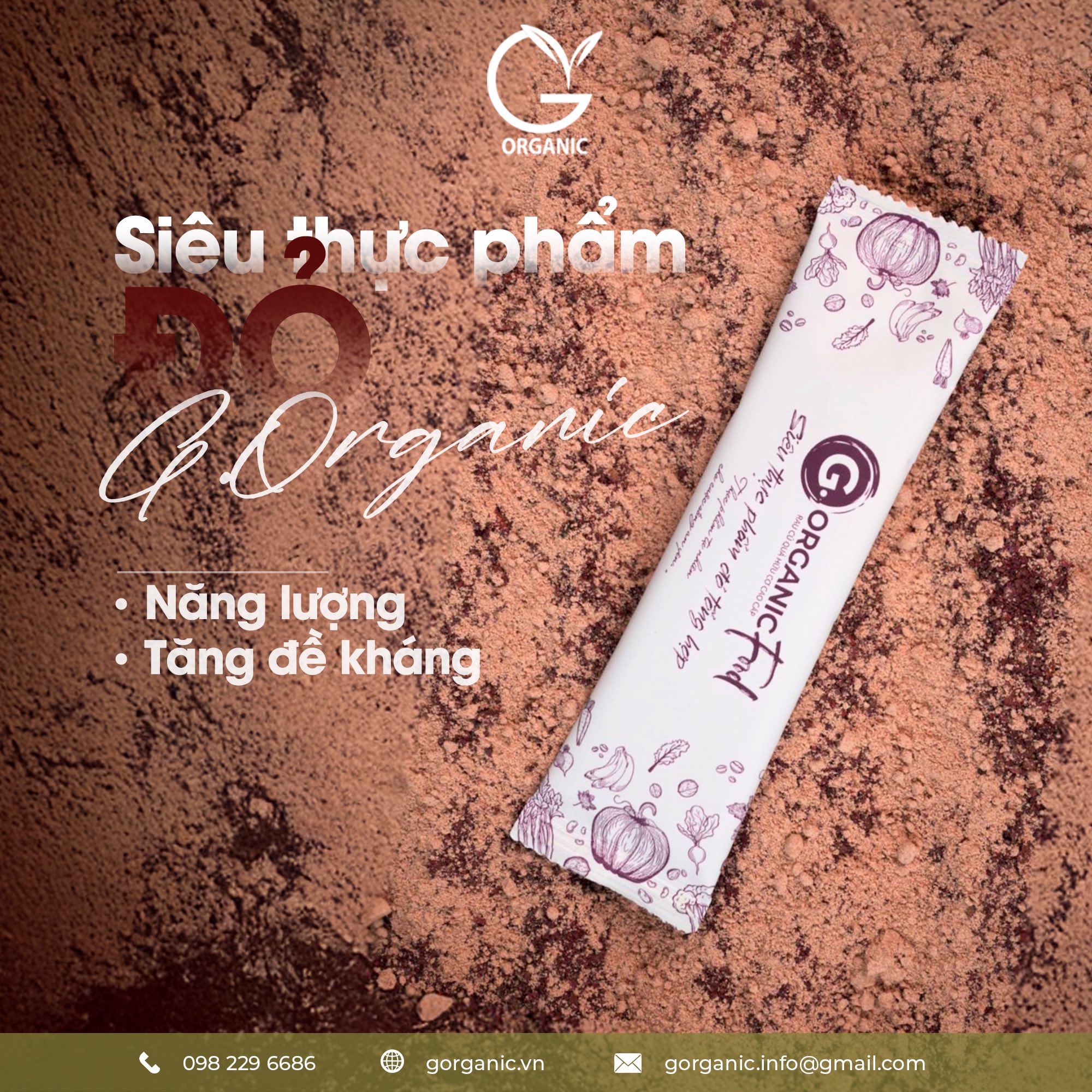 G.Organic - thật từ đất, đến bữa ăn, đến từng tế bào cơ thể