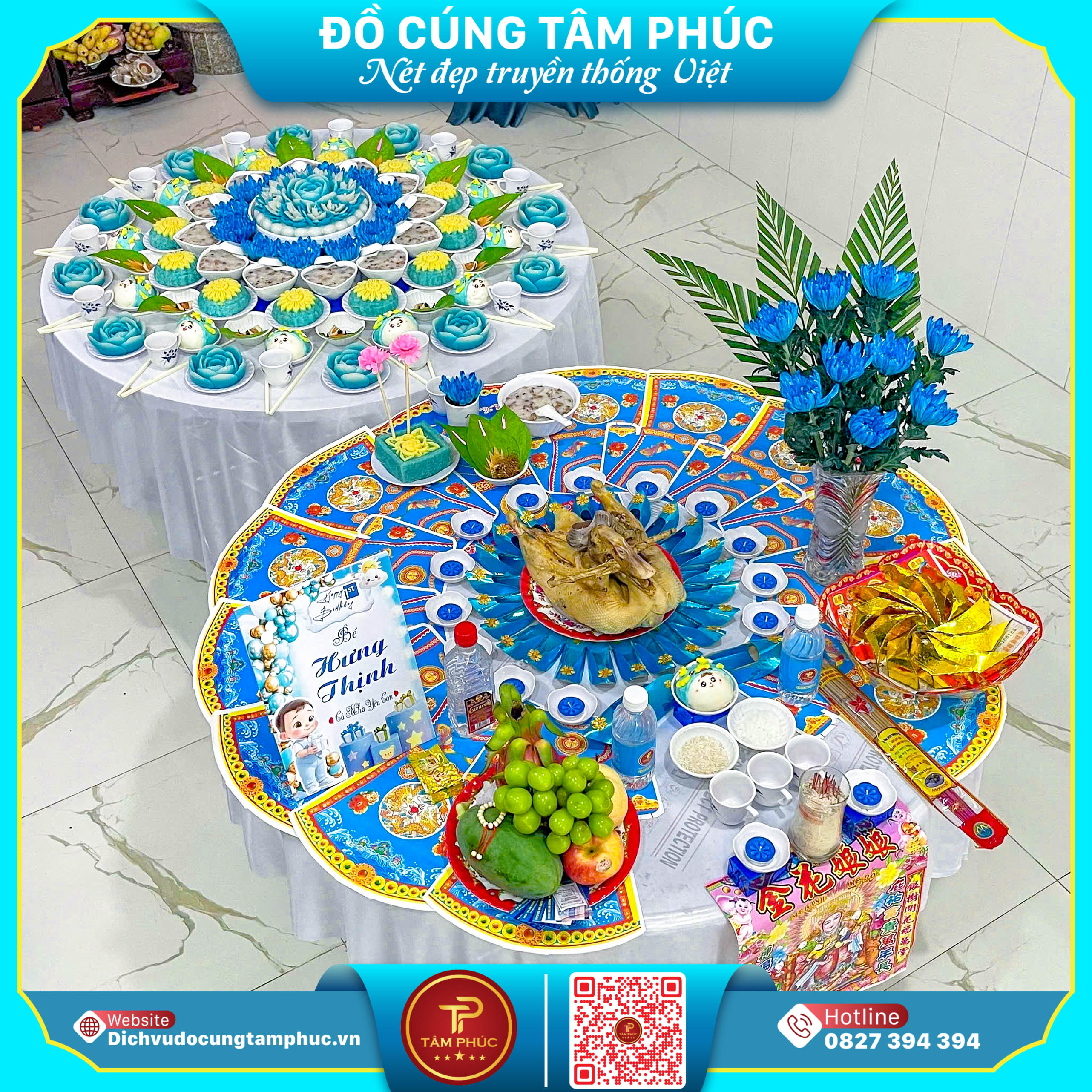 Ý Nghĩa 6 Tone Màu Đẹp Nhất Trên Mâm Cúng Đầy Tháng, Thôi Nôi