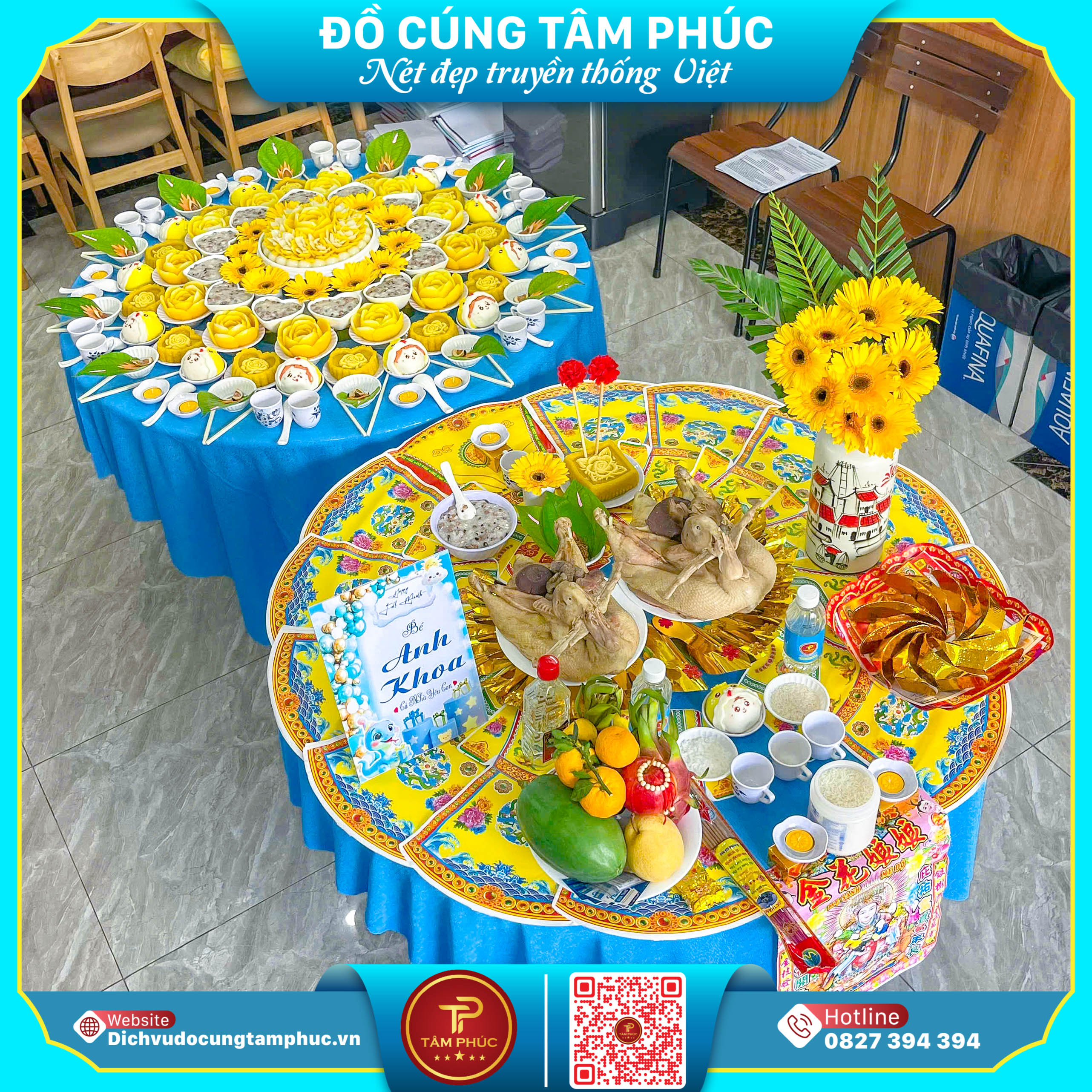 Ý Nghĩa 6 Tone Màu Đẹp Nhất Trên Mâm Cúng Đầy Tháng, Thôi Nôi