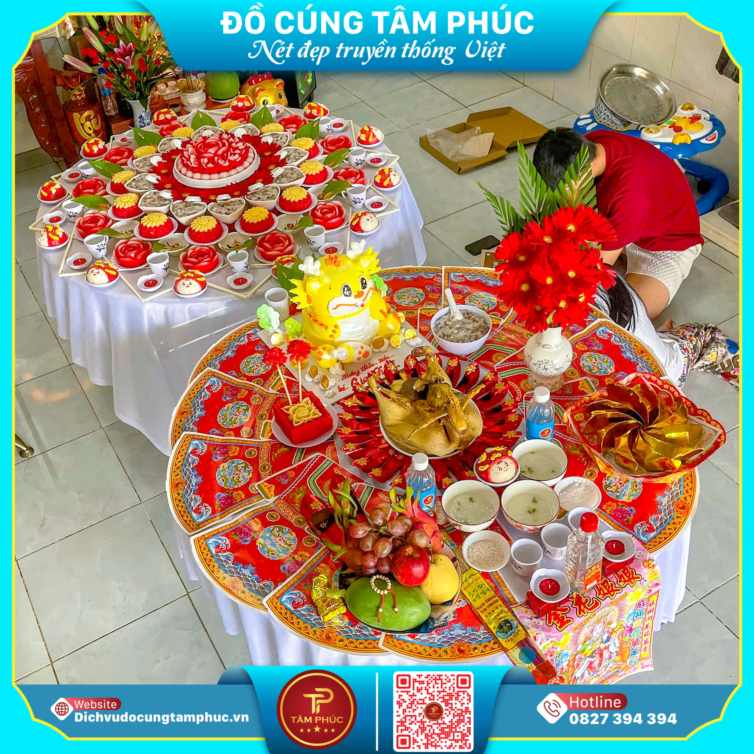 Ý Nghĩa 6 Tone Màu Đẹp Nhất Trên Mâm Cúng Đầy Tháng, Thôi Nôi