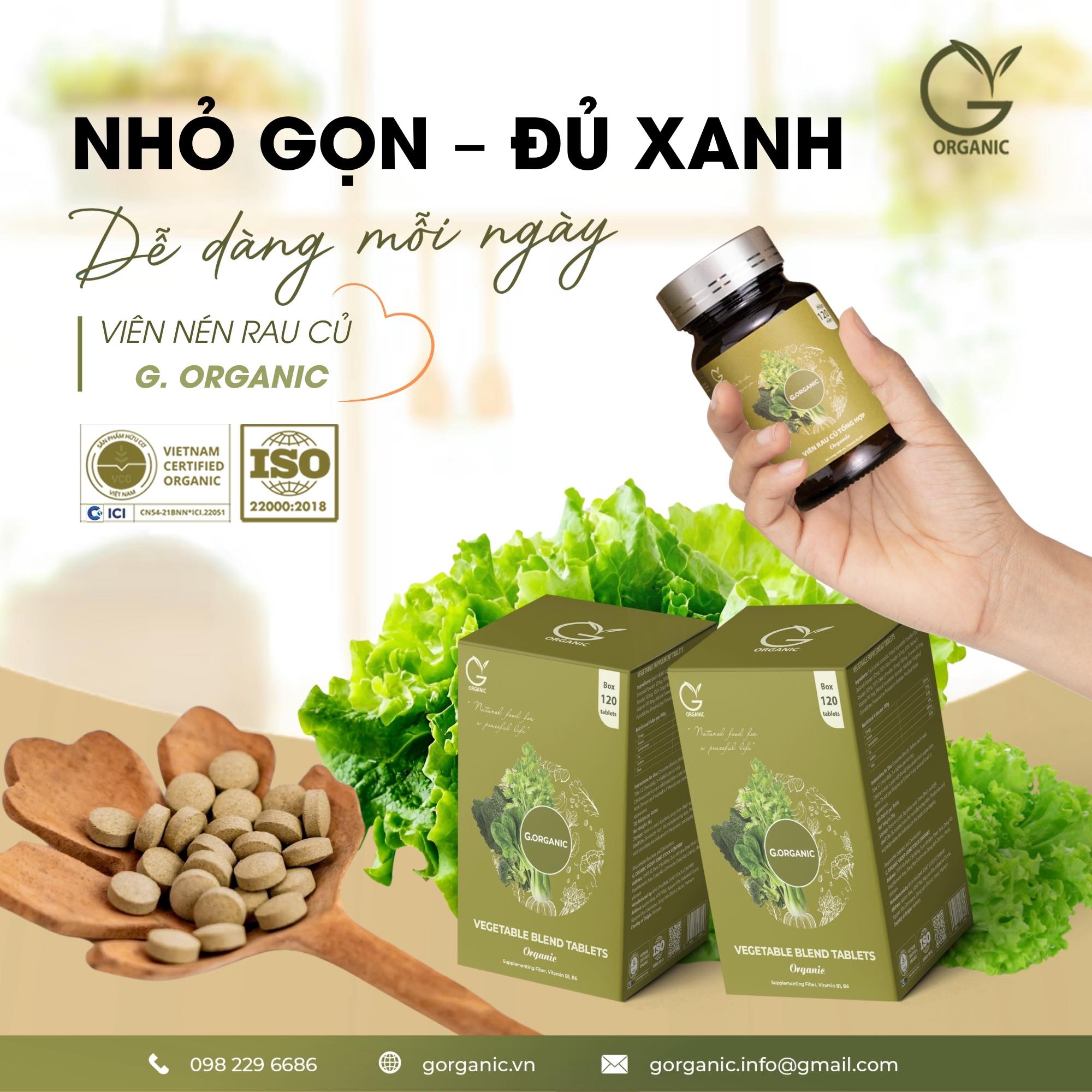 G.Organic - Vì sao sản phẩm hữu cơ thường có hạn sử dụng ngắn