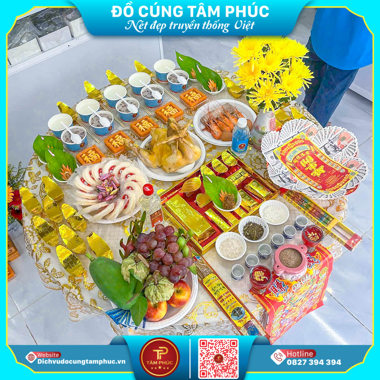 Mâm Cúng Giỗ Nghành Xây Dựng, Trọn Gói, Chuẩn Nghi Lễ Tại Cần Thơ