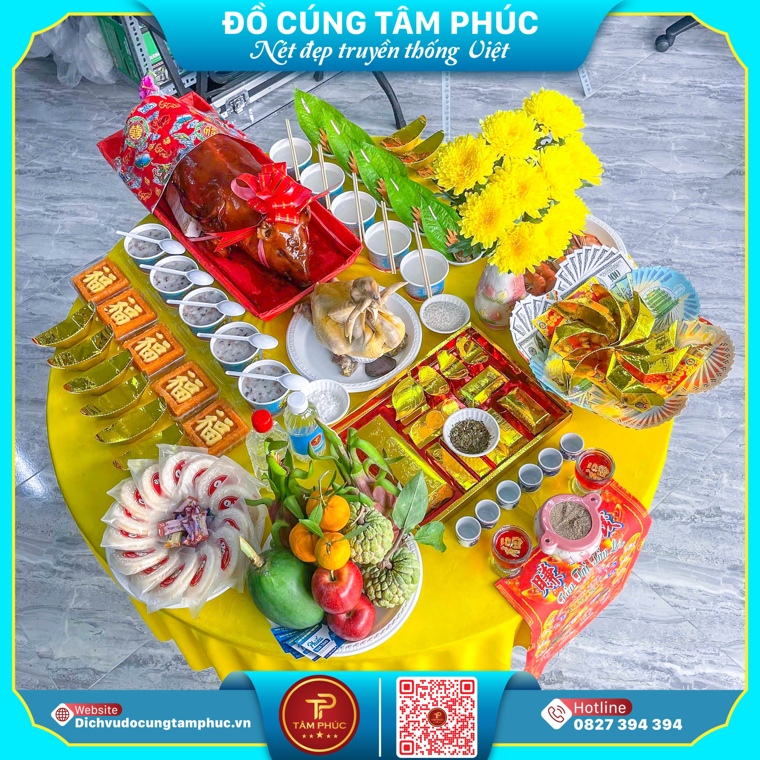 Mâm Cúng Giỗ Nghành Xây Dựng, Trọn Gói, Chuẩn Nghi Lễ Tại Cần Thơ