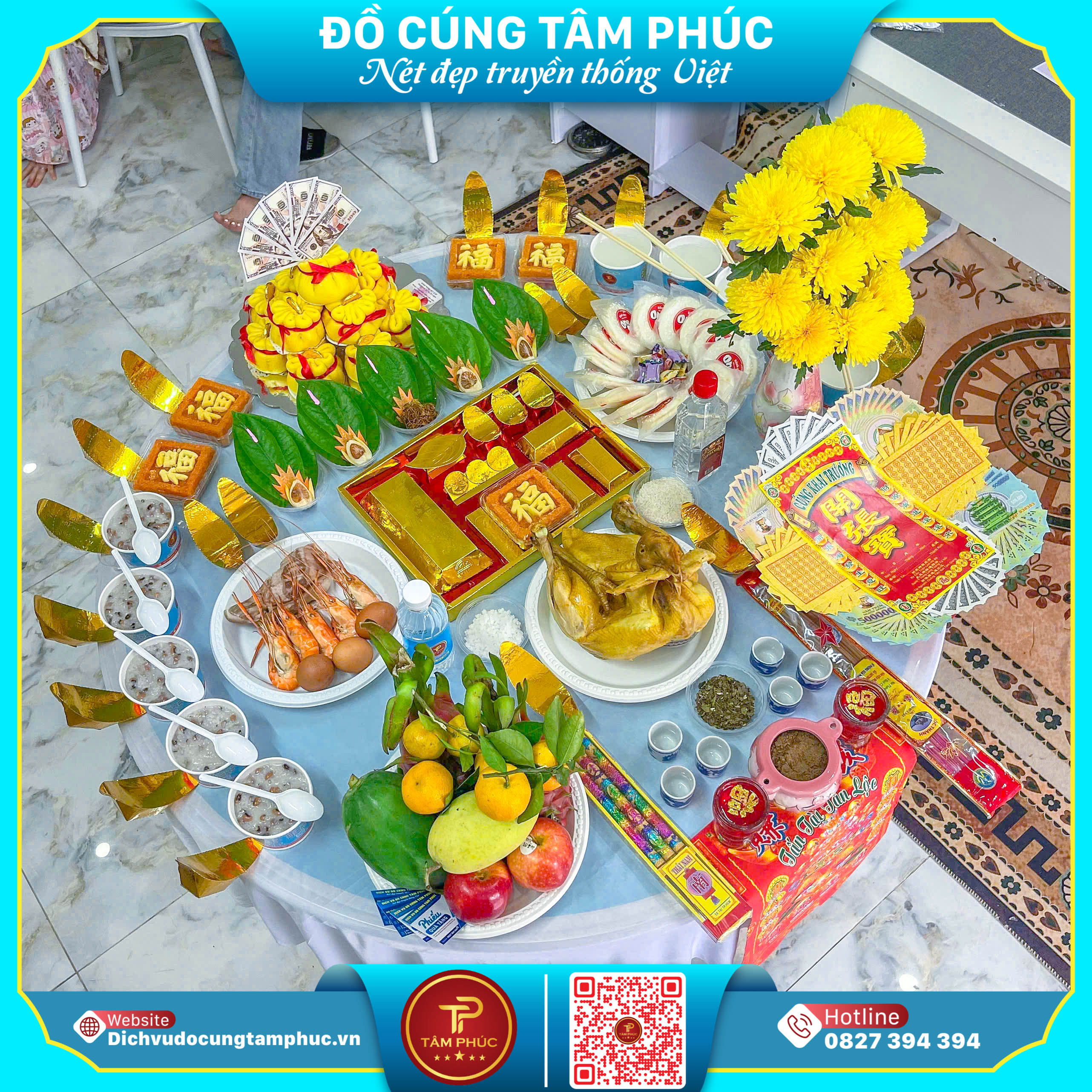 Mâm Cúng Giỗ Nghành Xây Dựng, Trọn Gói, Chuẩn Nghi Lễ Tại Cần Thơ