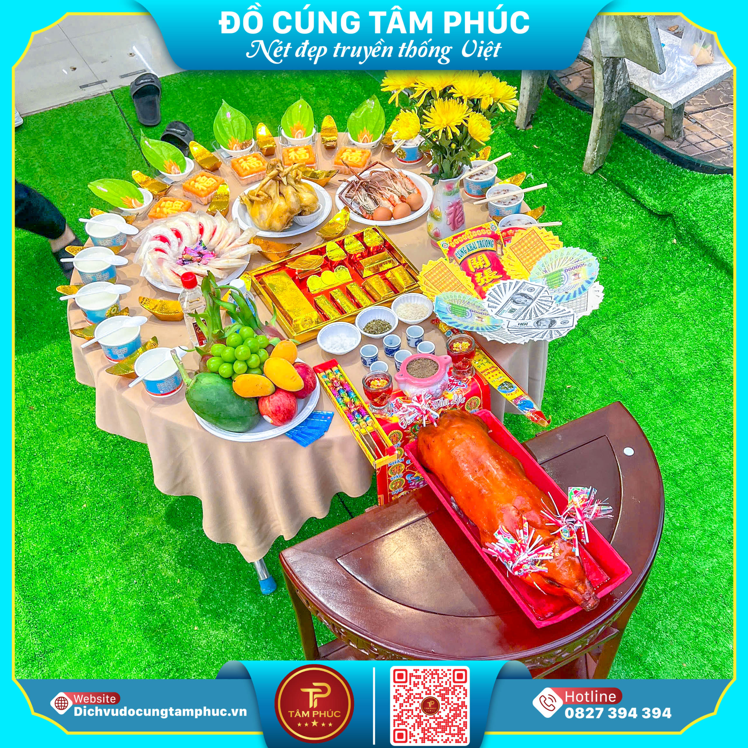 Mâm Cúng Giỗ Nghành Xây Dựng, Trọn Gói, Chuẩn Nghi Lễ Tại Cần Thơ