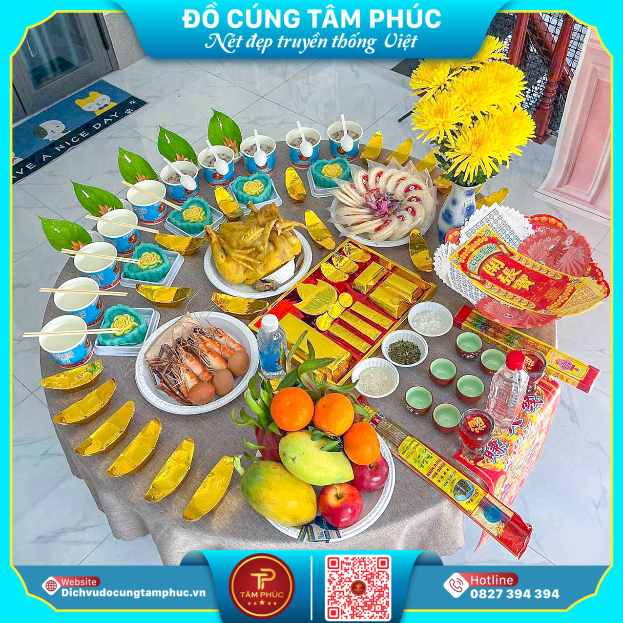 Mâm Cúng Giỗ Nghành Xây Dựng, Trọn Gói, Chuẩn Nghi Lễ Tại Cần Thơ