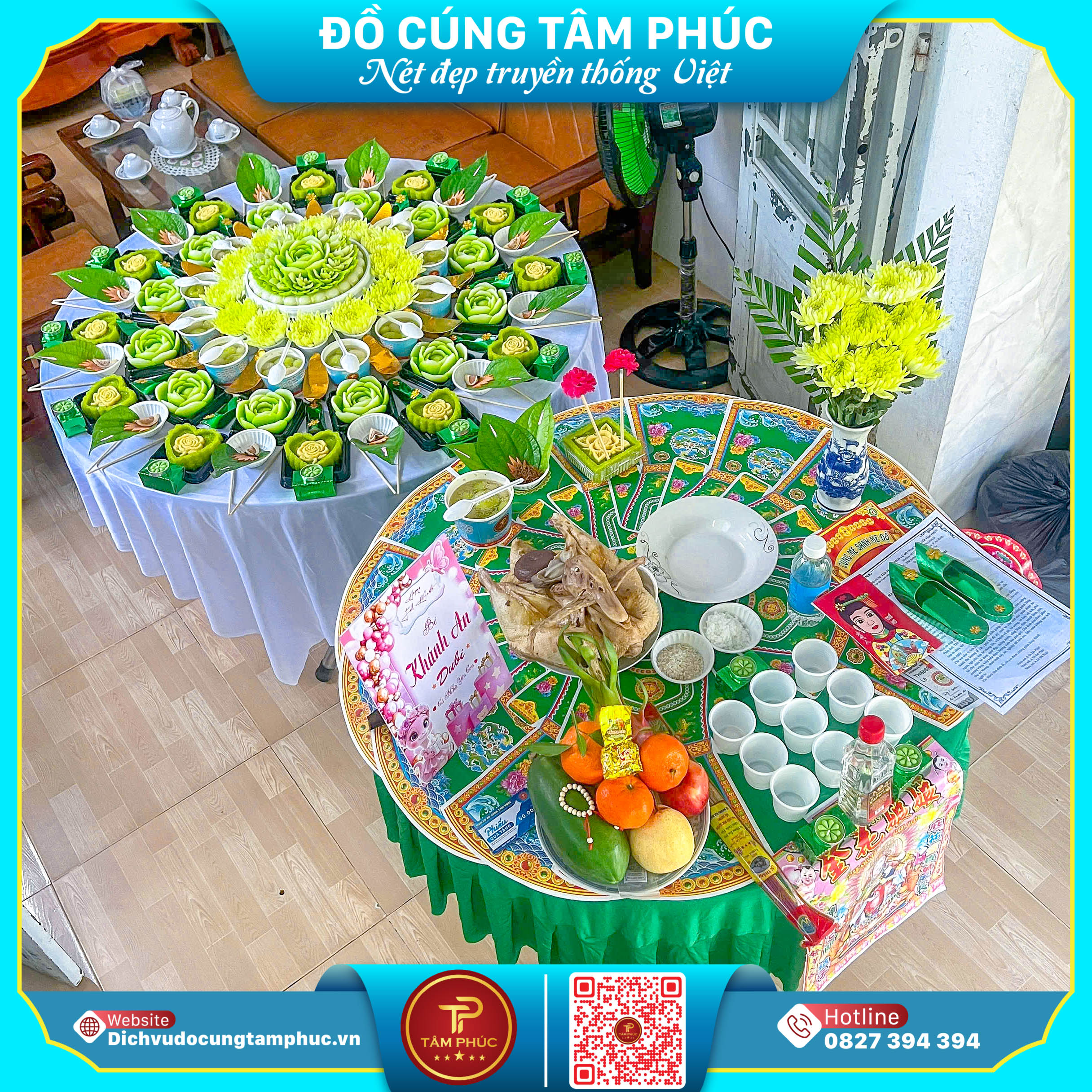 Một Mâm Cúng Gửi Gắm Bao Lời Chúc Cho Tương Lai Con