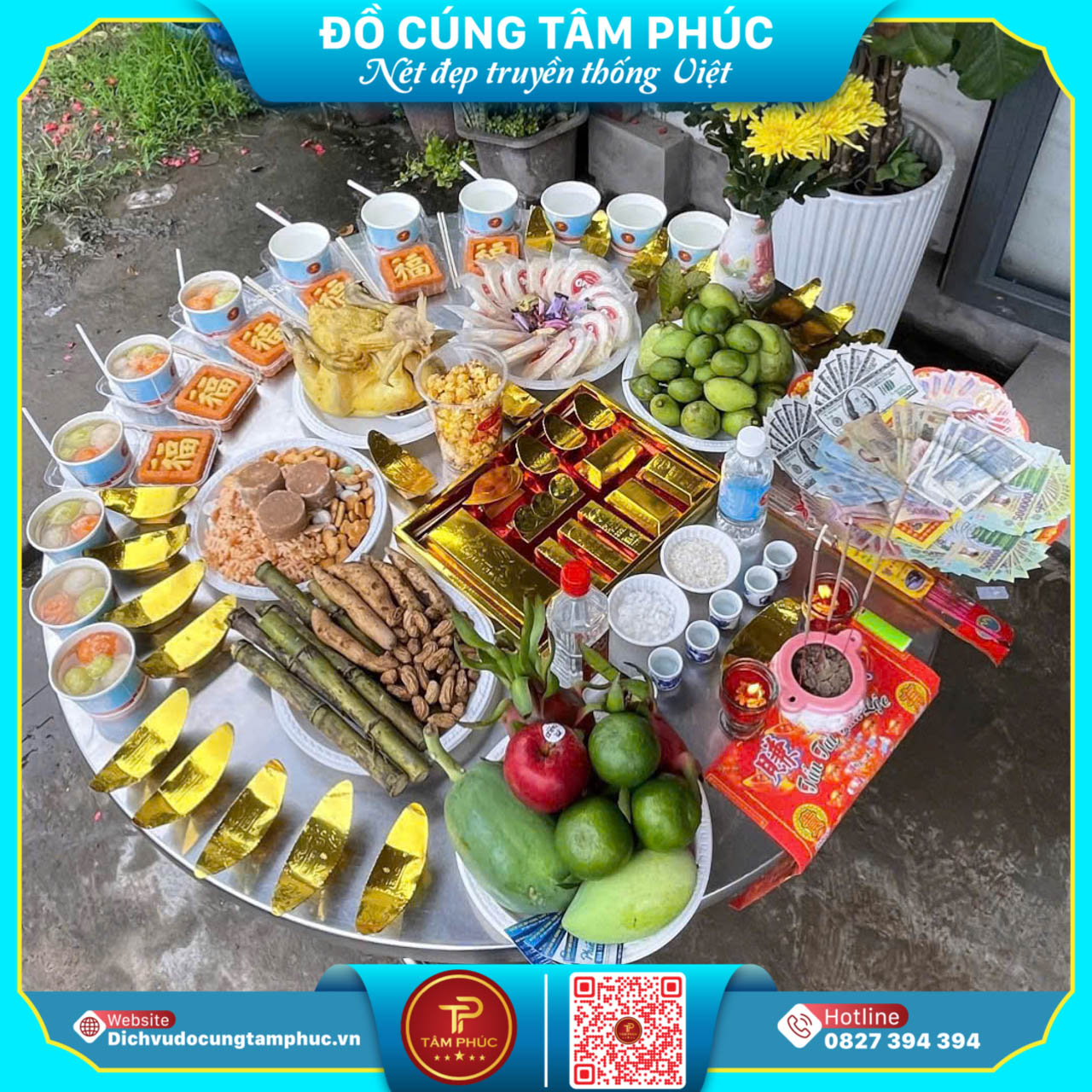 Mâm Cúng Mùng 2 Và 16 Hàng Tháng