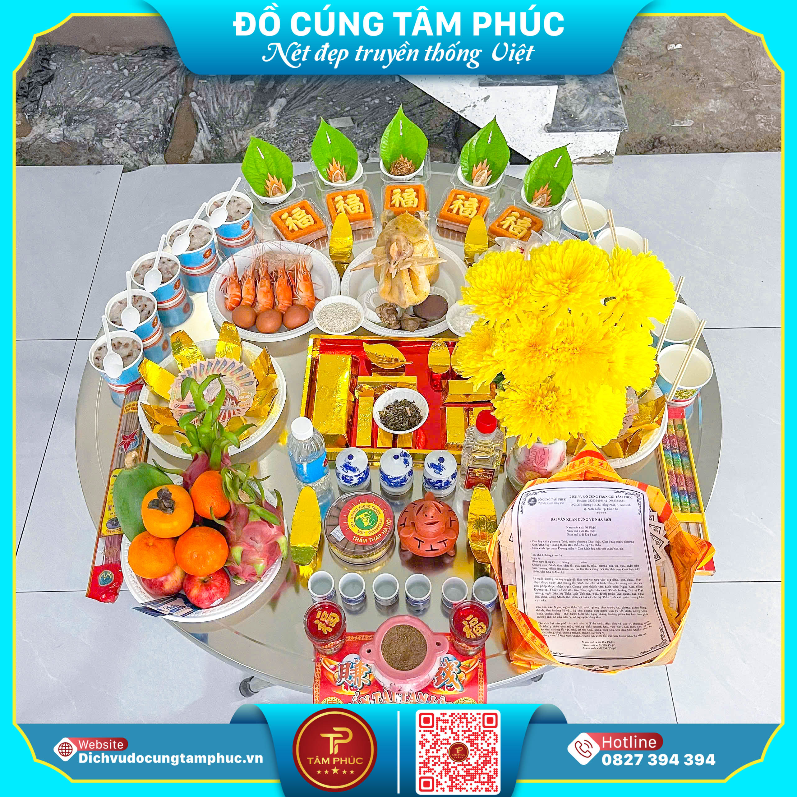 Nhập Trạch Thuận Lợi Với Mâm Cúng Chuẩn Phong Tục 2026 Tại Cần Thơ