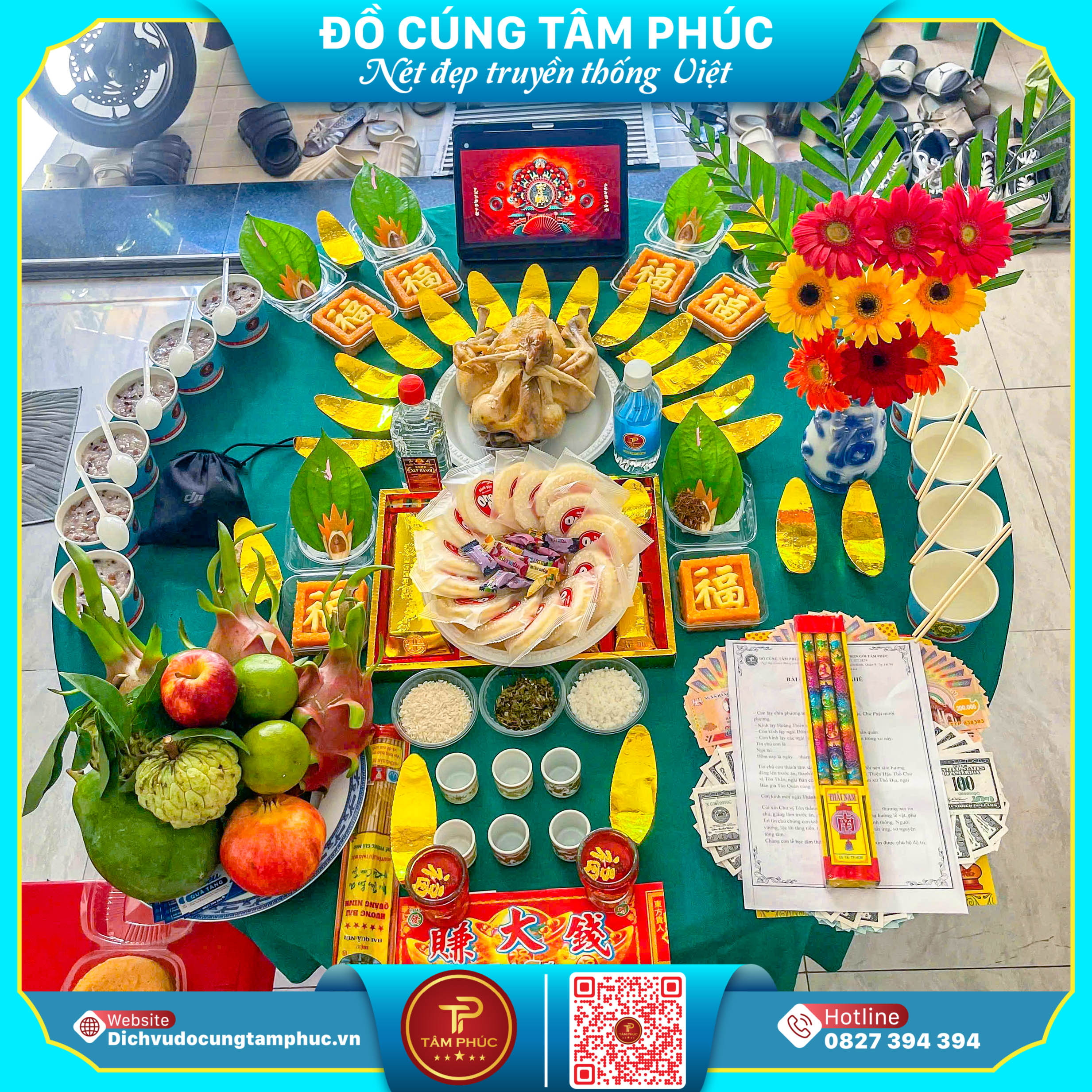 Mâm Cúng Tổ Nghề Chuẩn Lễ 2026 Tại Cần Thơ