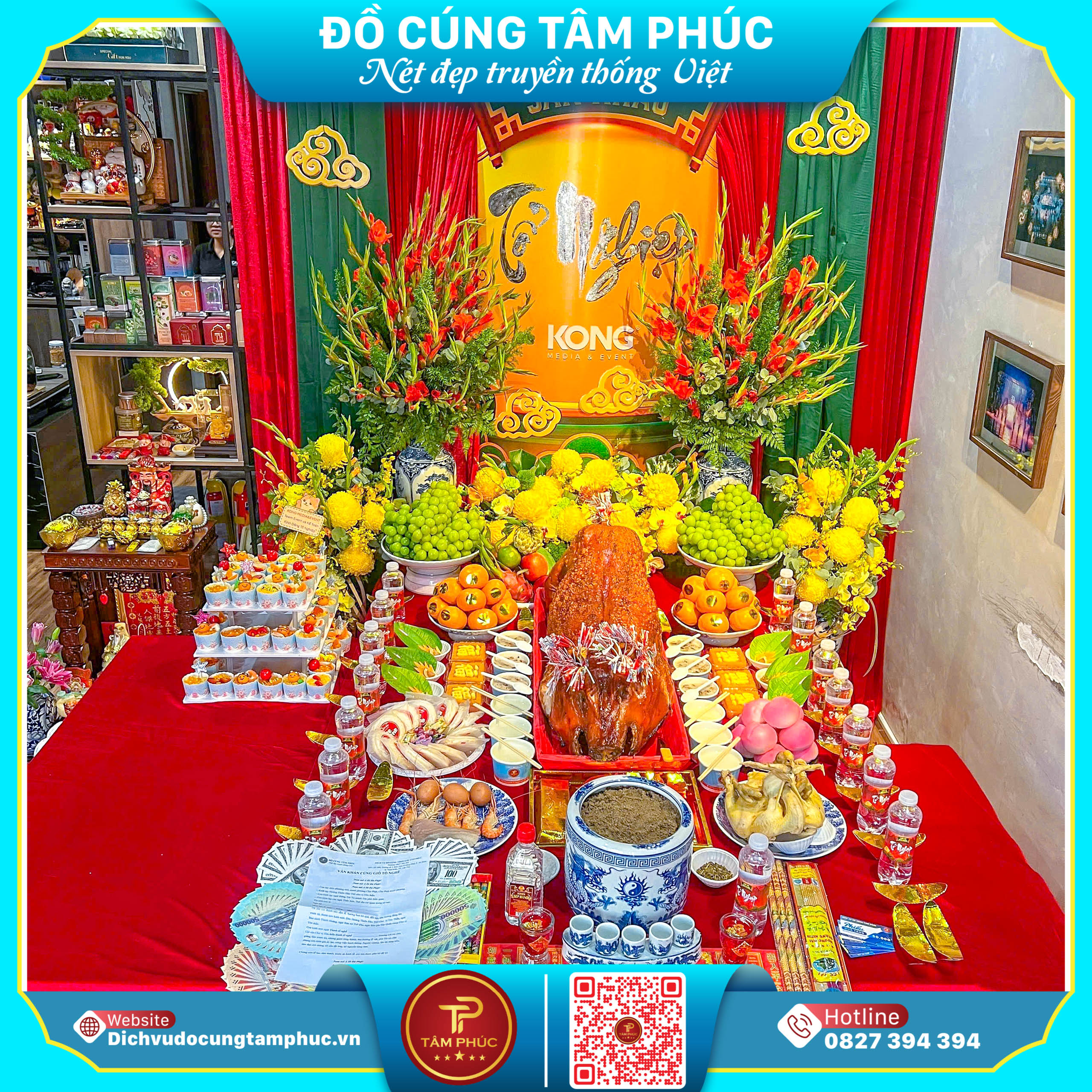 Mâm Cúng Tổ Nghề Chuẩn Lễ 2026 Tại Cần Thơ