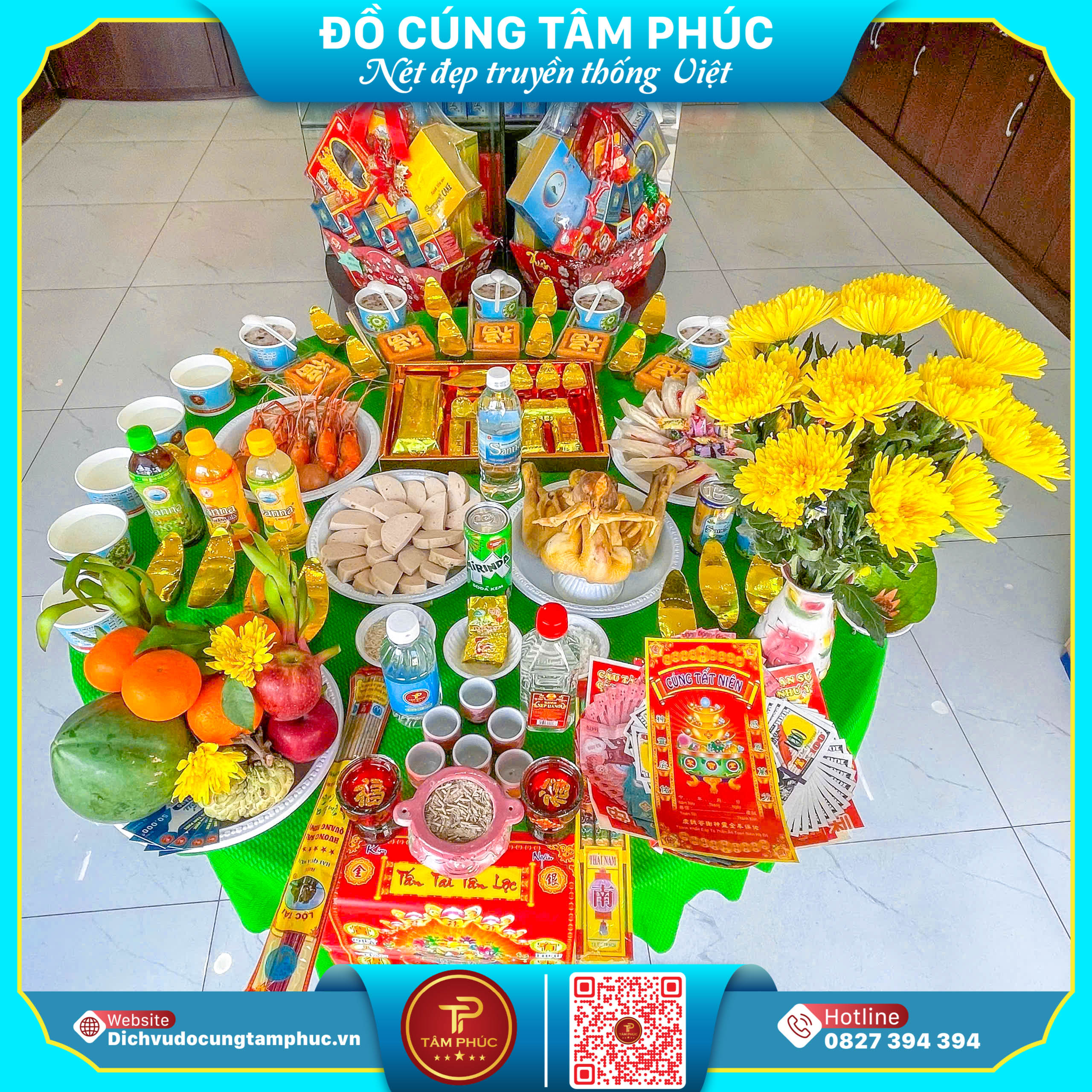 Mâm Cúng Tất Niên Trọn Lễ - Khép Lại Năm Cũ, Mở Lối Phúc Lộc