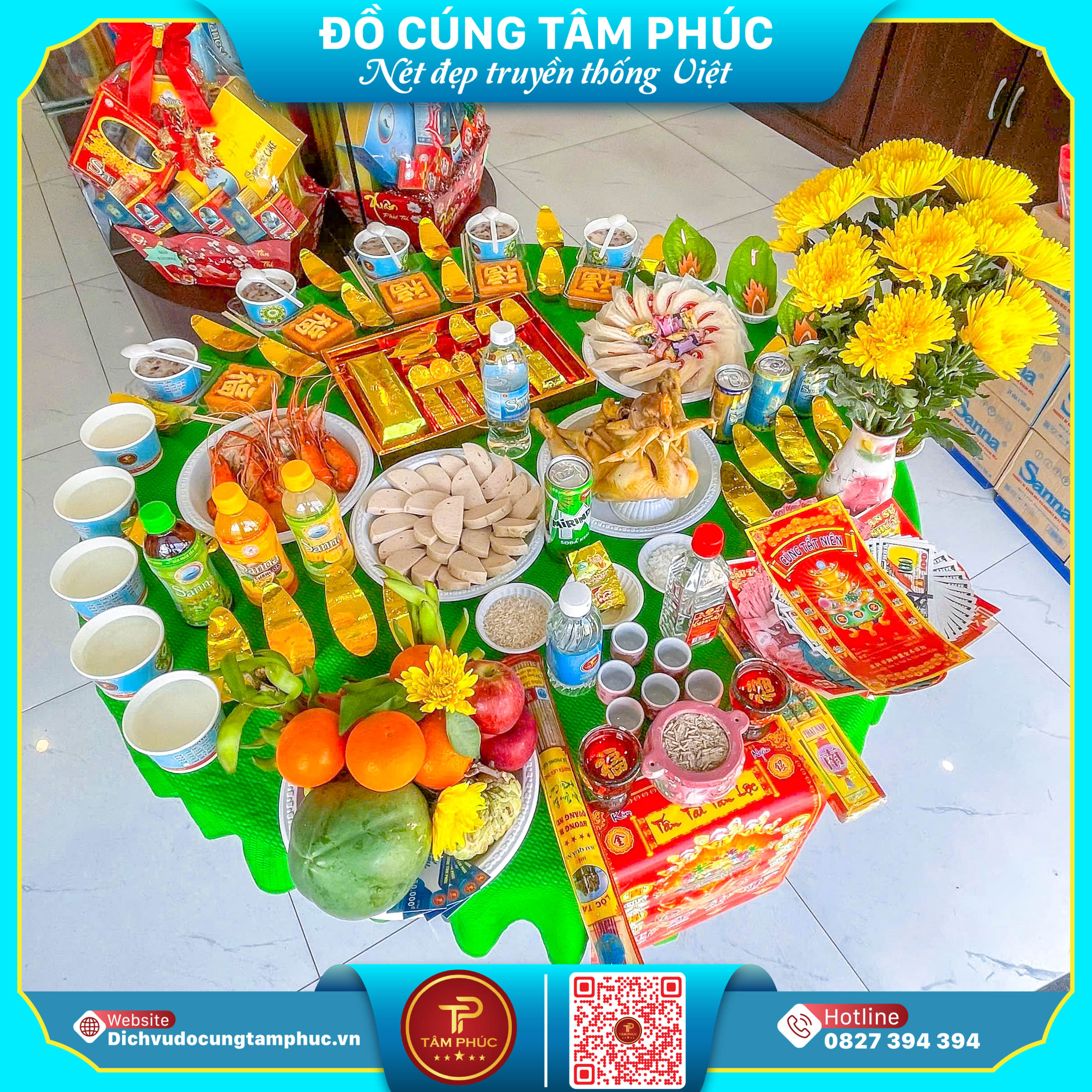 Mâm Cúng Tất Niên Trọn Lễ - Khép Lại Năm Cũ, Mở Lối Phúc Lộc