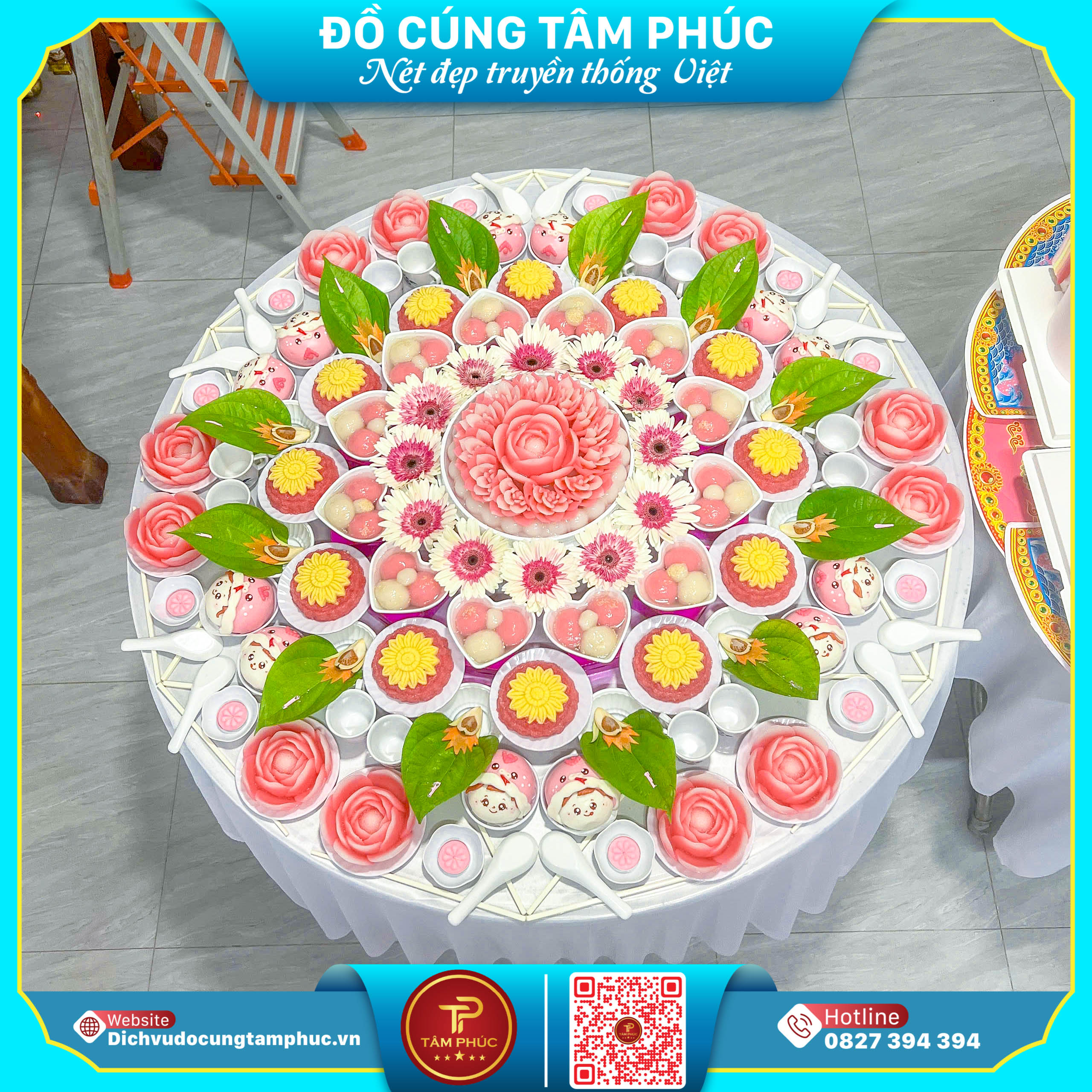 Mâm Cúng Căn 12 Tuổi Trọn Gói - Chuẩn Lễ Tại Cần Thơ