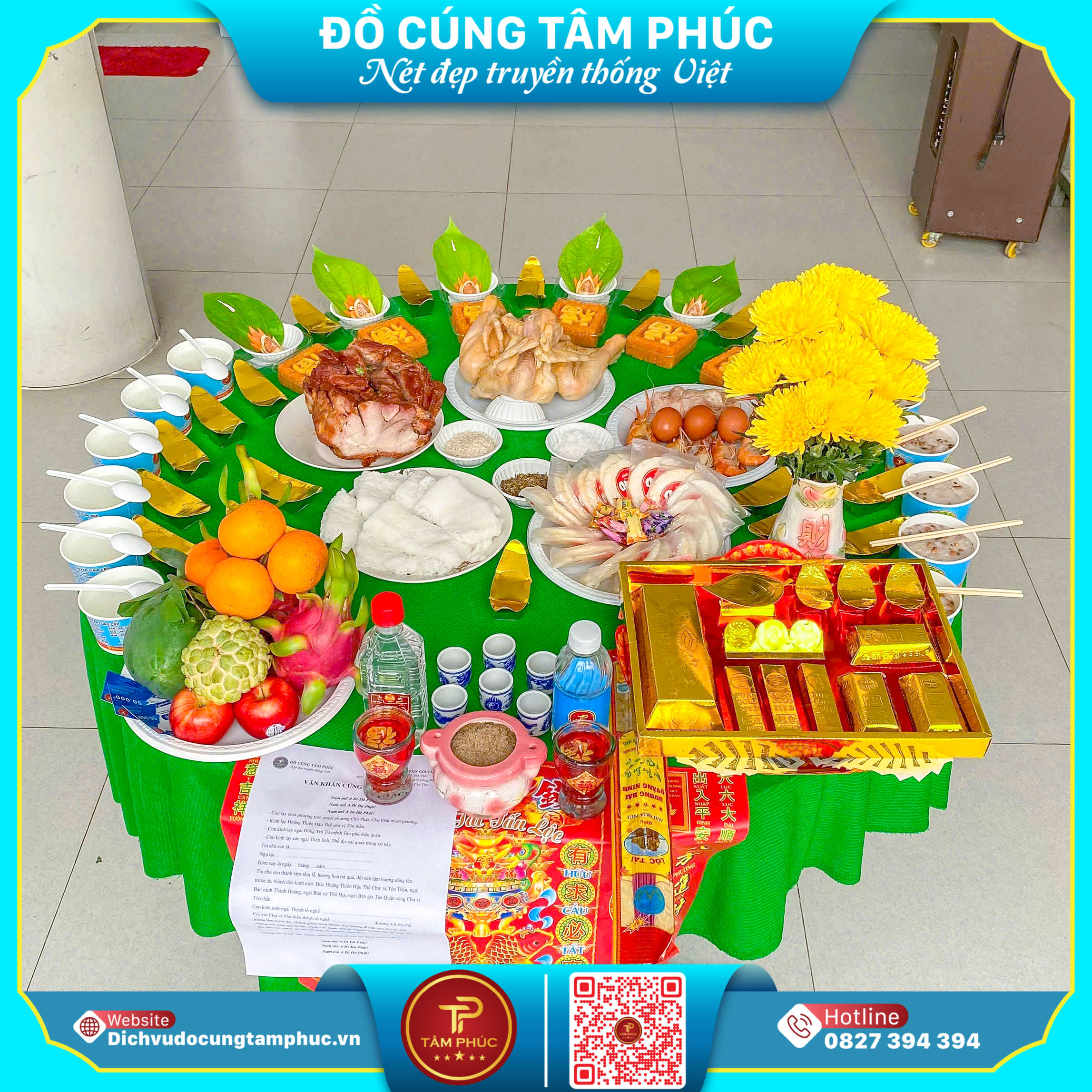 Mâm Cúng Tổ Nghề Tại Cần Thơ - Giữ Trọn Đạo Nghề, Mở Lối Tài Lộc