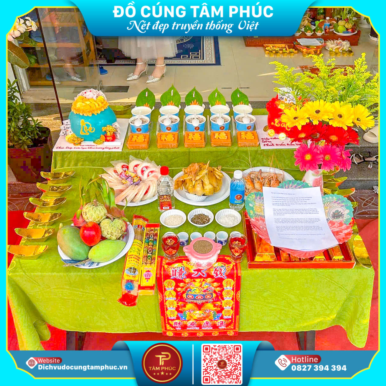 Dịch Vụ Mâm Cúng Khai Trương Đầu Năm Uy Tín Tại Cần Thơ