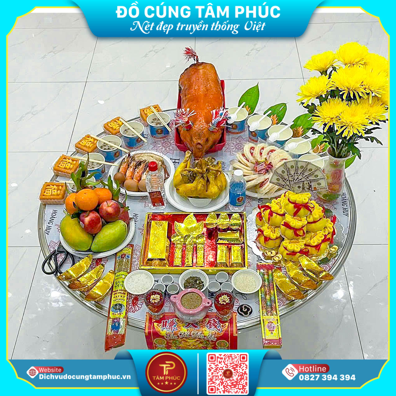 Dịch Vụ Mâm Cúng Khai Trương Đầu Năm Uy Tín Tại Cần Thơ