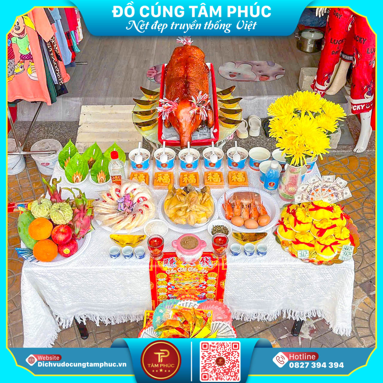 Dịch Vụ Mâm Cúng Khai Trương Đầu Năm Uy Tín Tại Cần Thơ