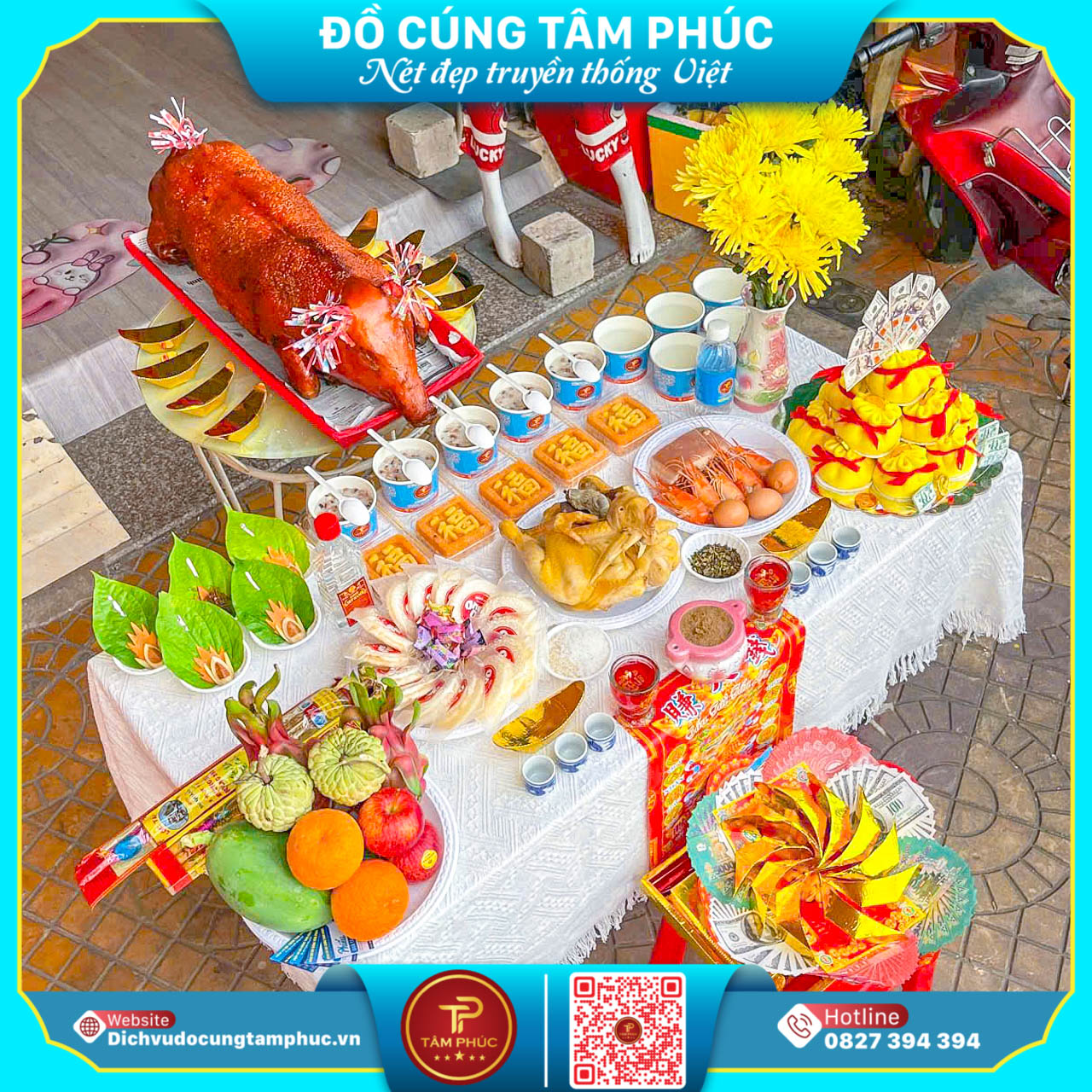 Dịch Vụ Mâm Cúng Khai Trương Đầu Năm Uy Tín Tại Cần Thơ