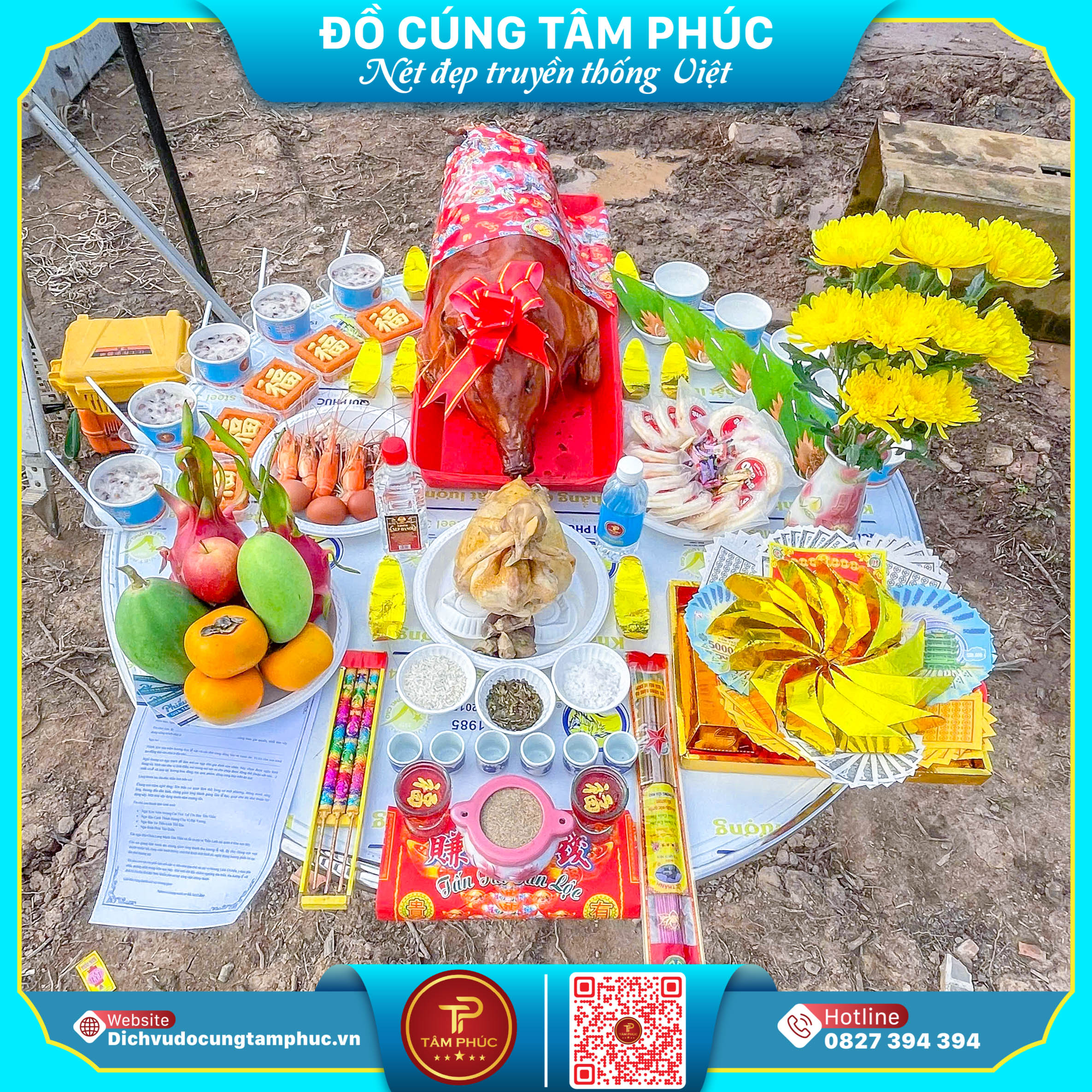 Khởi Công May Mắn Với Mâm Cúng Động Thổ Chuẩn Lễ