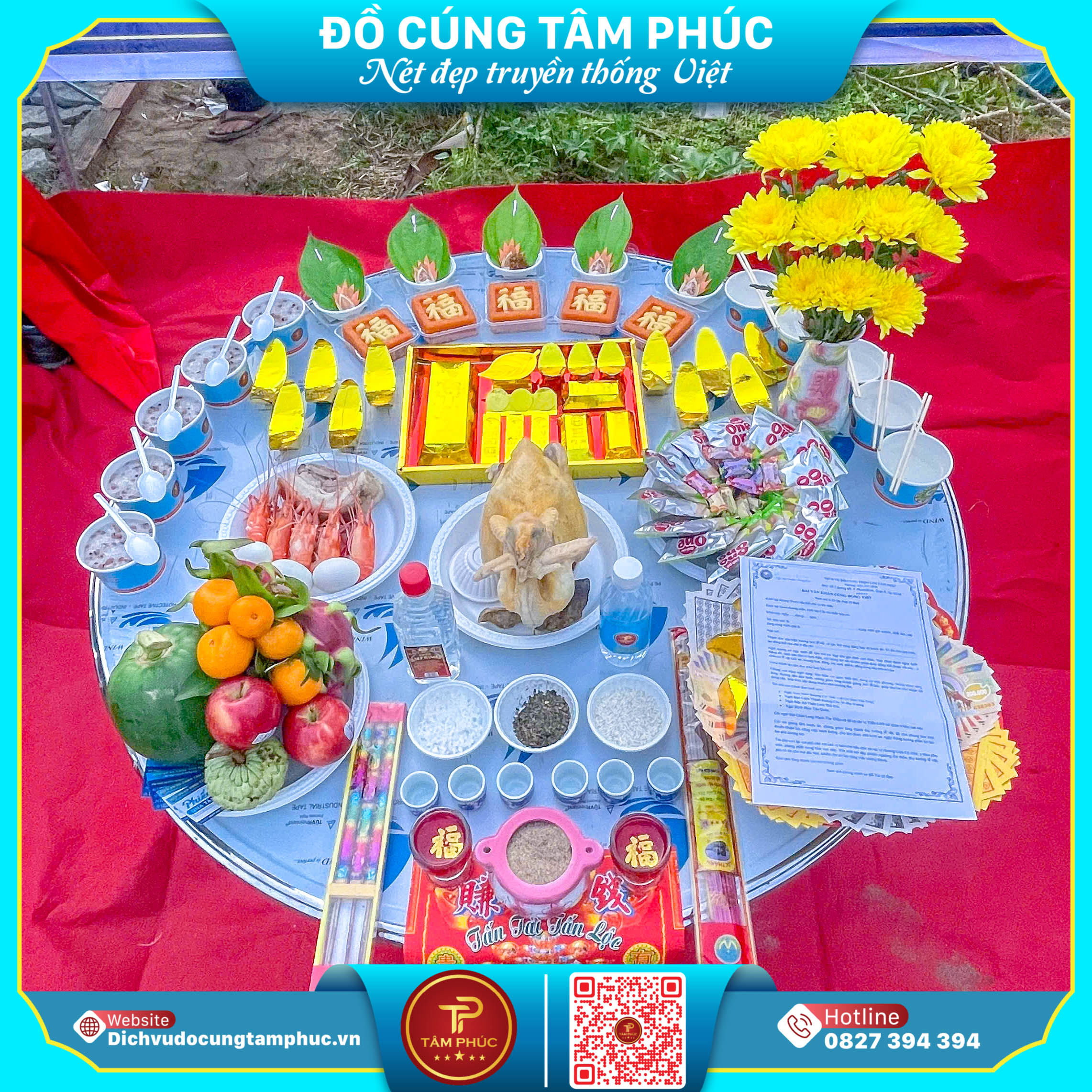 Khởi Công May Mắn Với Mâm Cúng Động Thổ Chuẩn Lễ